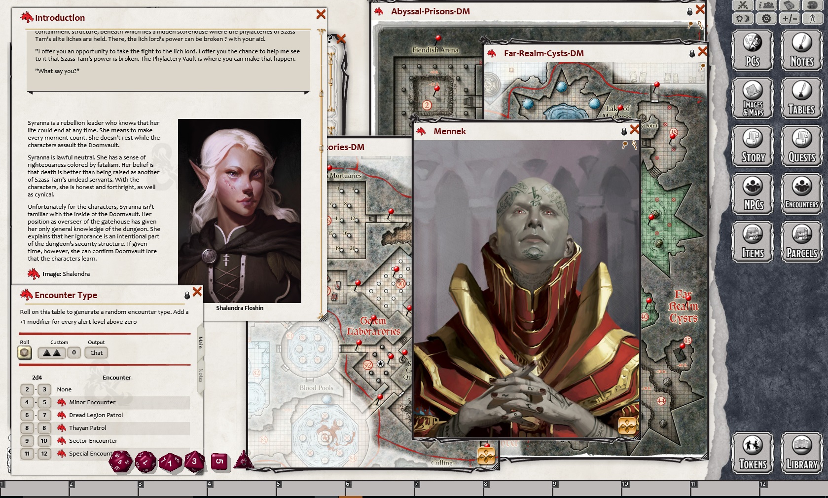 Fantasy Grounds - D&D Tales from the Yawning Portal screenshot