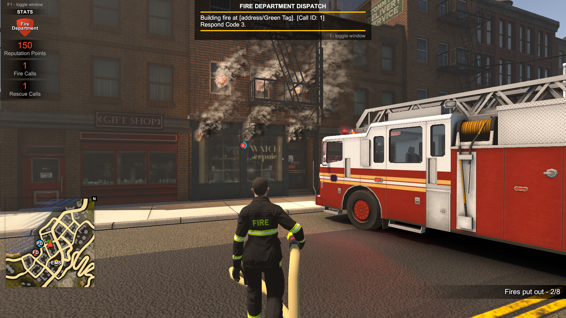 Flashing Lights - Police, Firefighting, Emergency Services Simulator screenshot