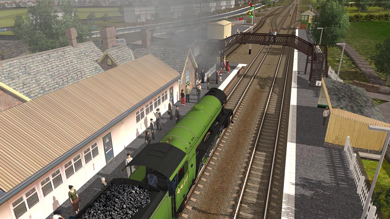 Trainz 2019 DLC: The Flying Scotsman 1920s screenshot