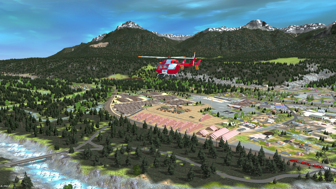 Trainz 2019 DLC Route: Canadian Rocky Mountains - Columbia River Basin screenshot