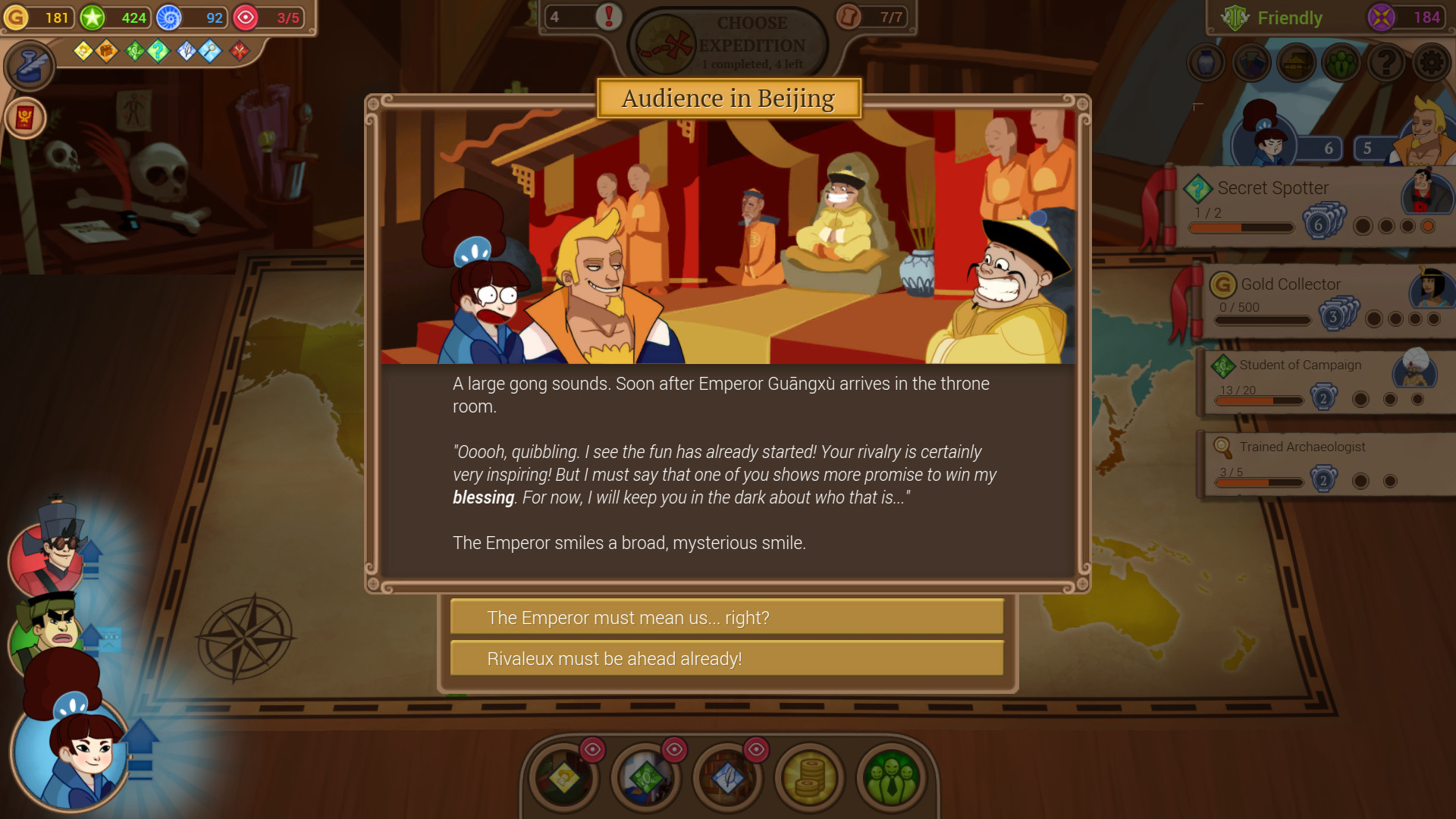 Renowned Explorers: The Emperor's Challenge screenshot