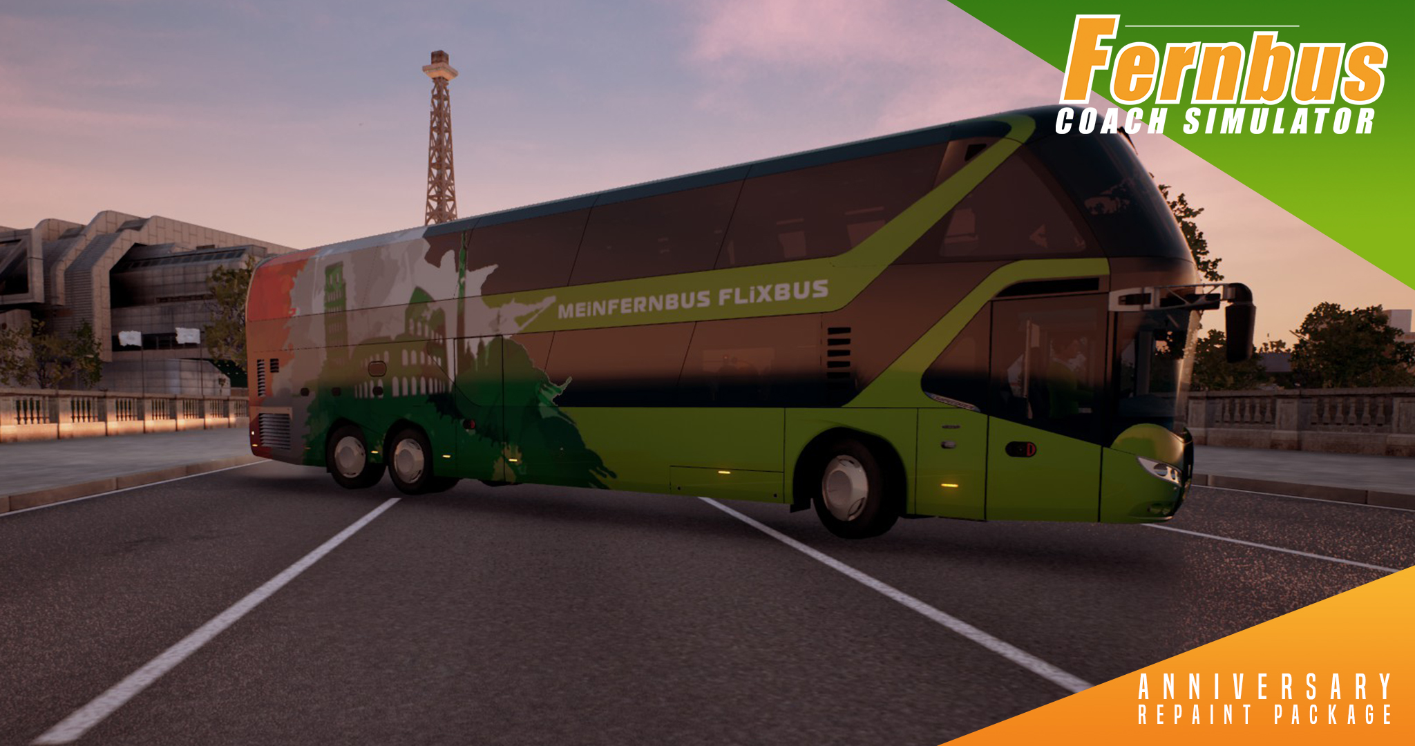 Fernbus Simulator - Anniversary Repaint Package screenshot
