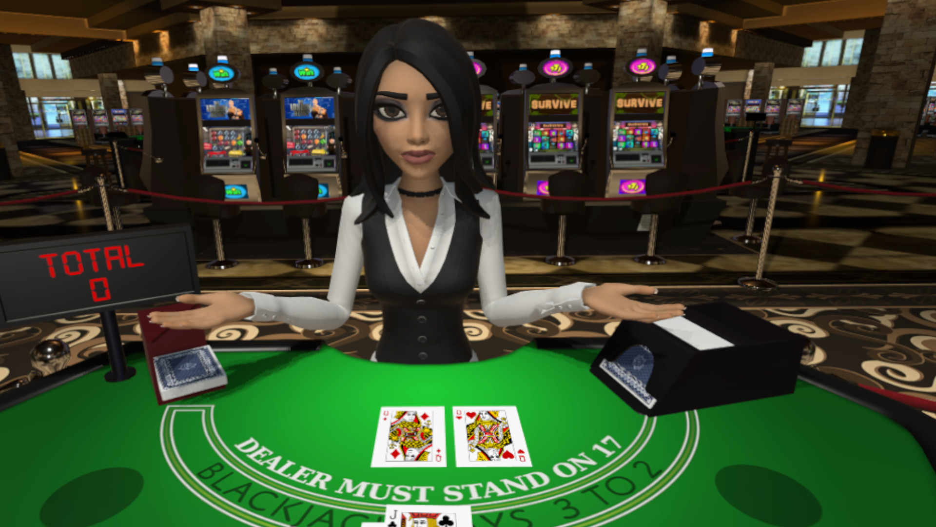 Blackjack Bailey VR screenshot
