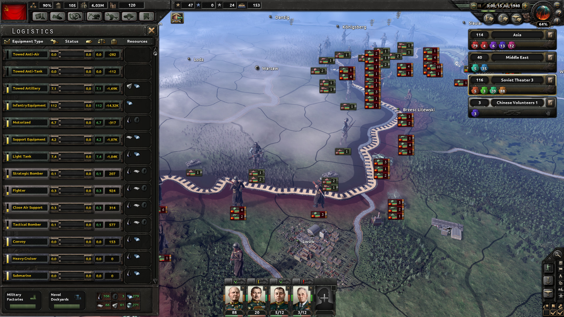 Hearts of Iron IV: Colonel Edition Upgrade Pack screenshot