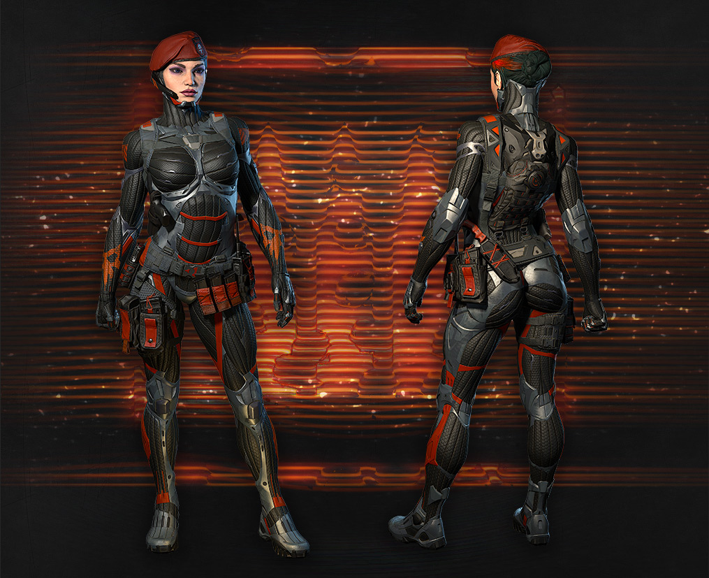 Warface - Crysis Female Nanosuit Pack screenshot