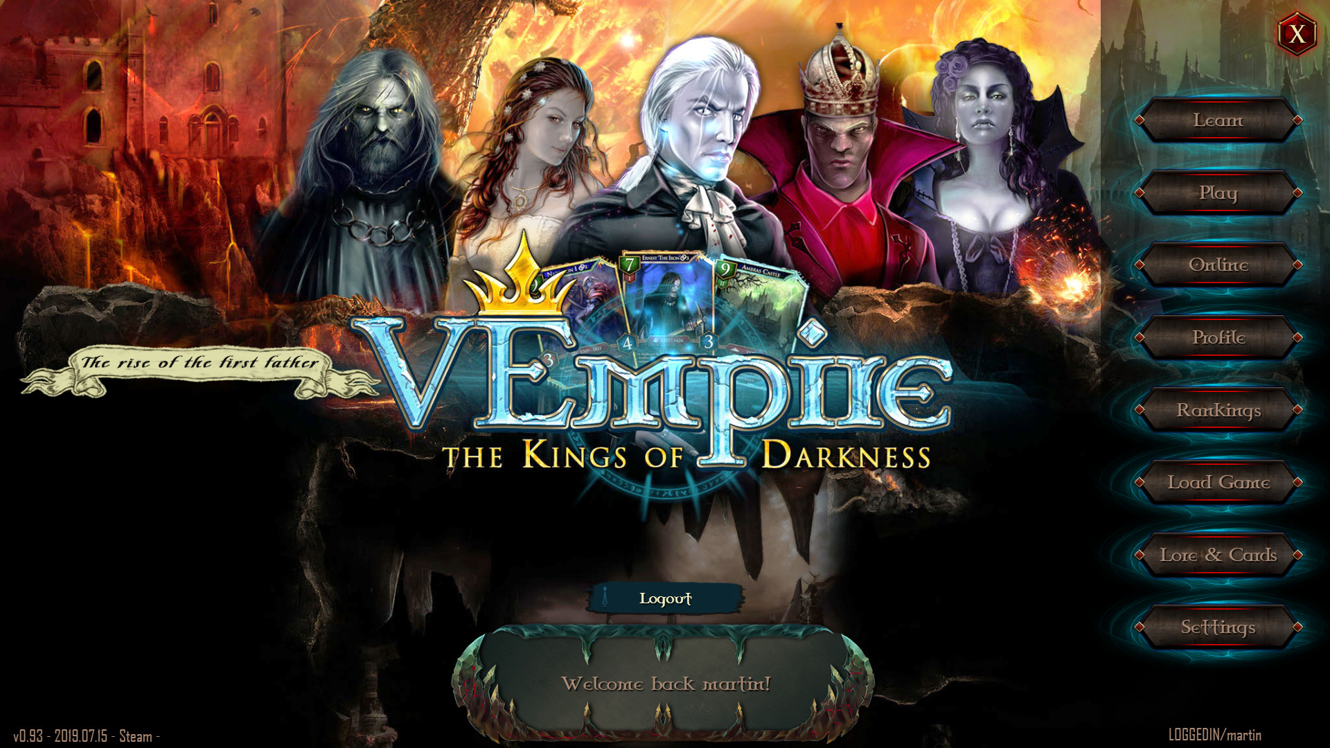 VEmpire - The Kings of Darkness screenshot