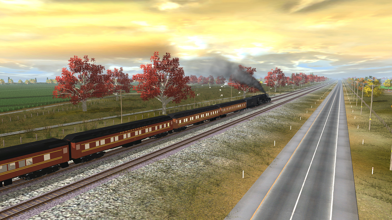 Trainz 2019 DLC: Fall Harvest Nebraska screenshot
