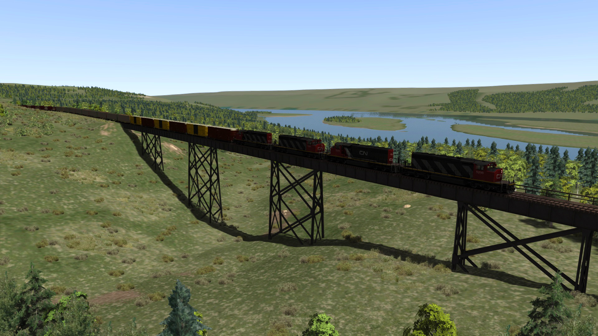 Train Simulator: Canadian National Peace River Route Add-On screenshot