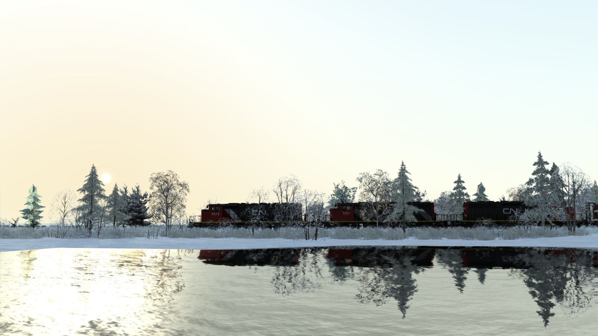Train Simulator: Canadian National Peace River Route Add-On screenshot
