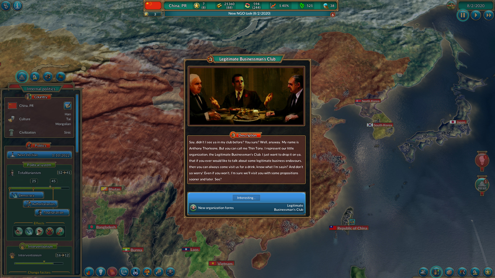 Realpolitiks - New Power DLC screenshot