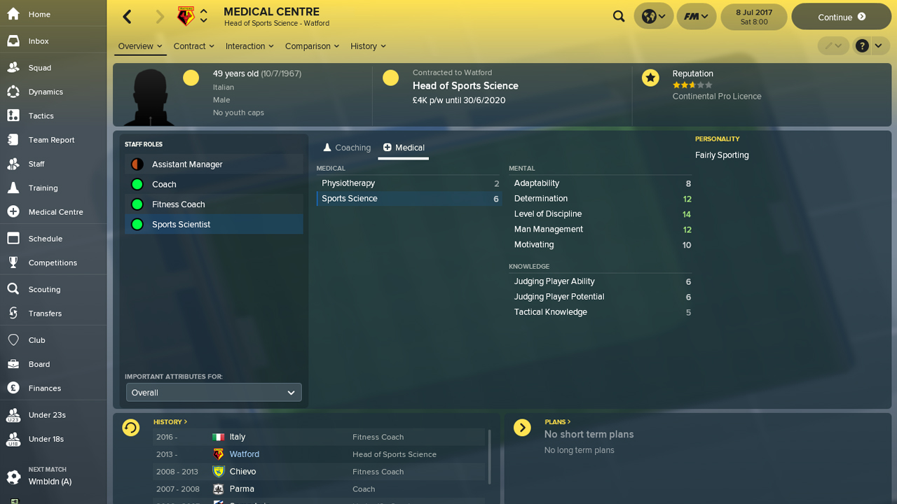 Football Manager 2018 screenshot