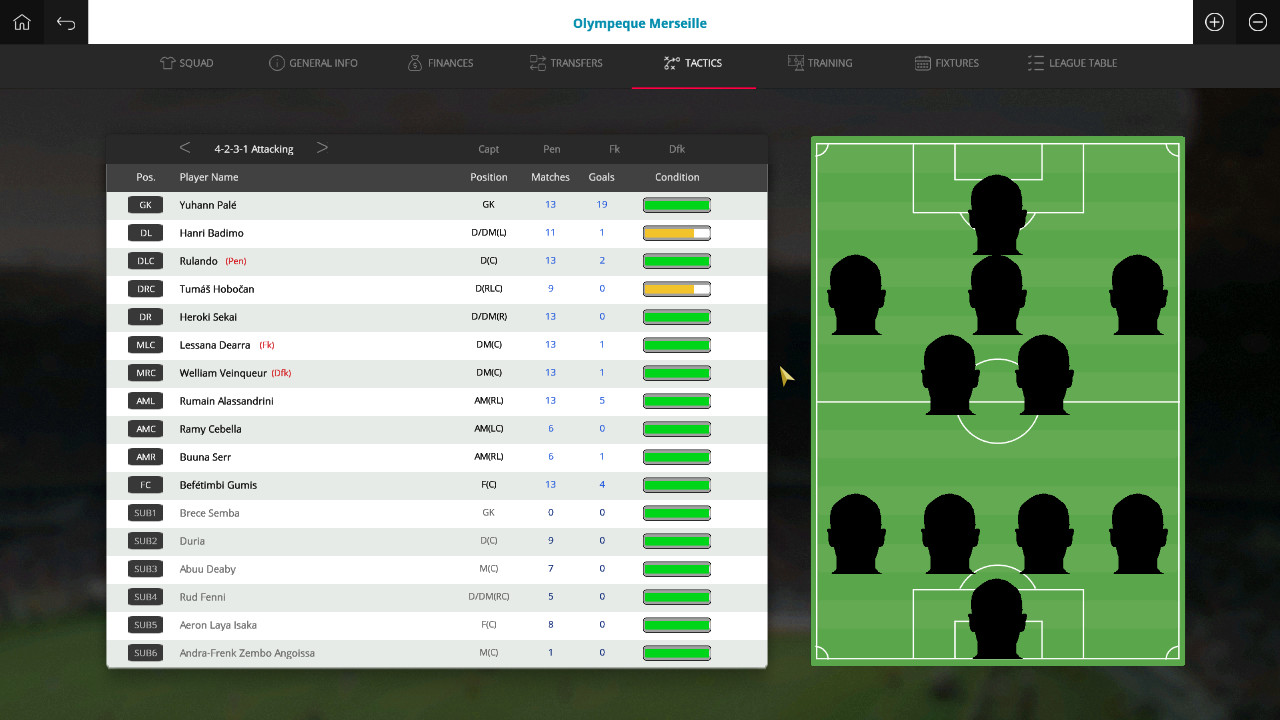 Global Soccer: A Management Game 2017 screenshot