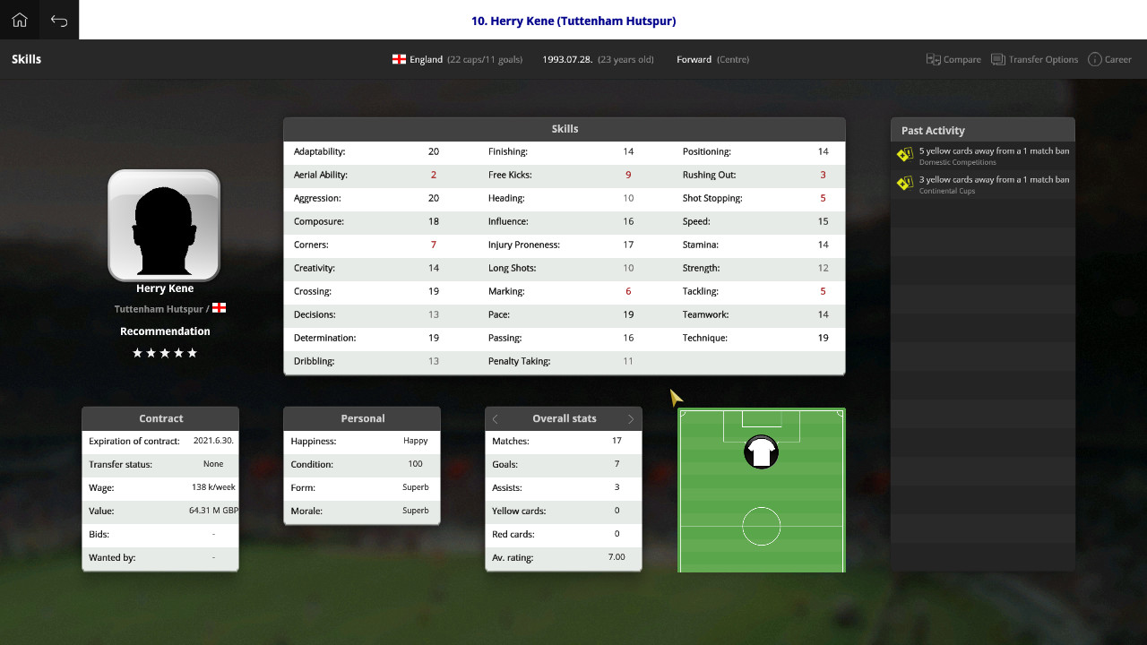 Global Soccer: A Management Game 2017 screenshot