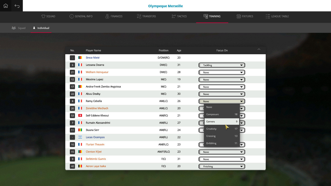 Global Soccer: A Management Game 2017 screenshot