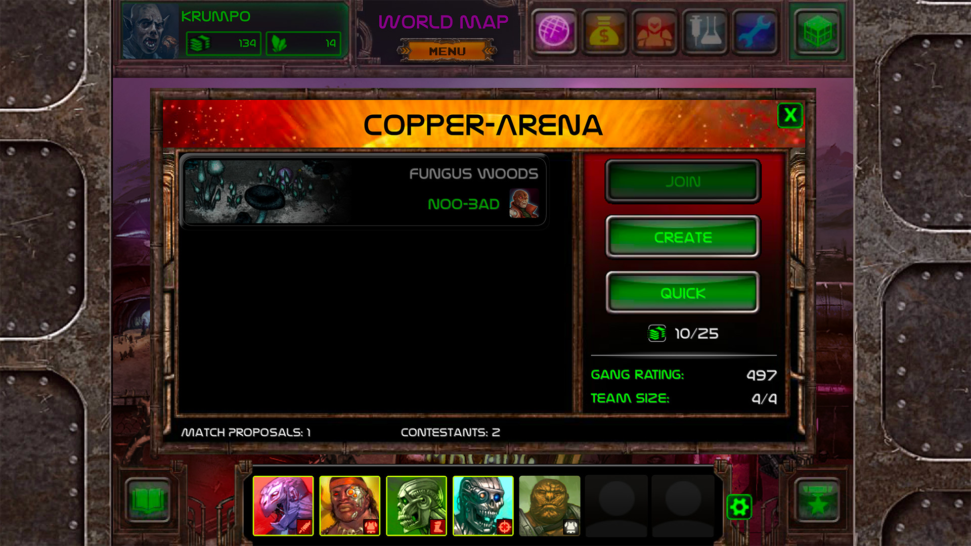 Bionic Battle Mutants screenshot