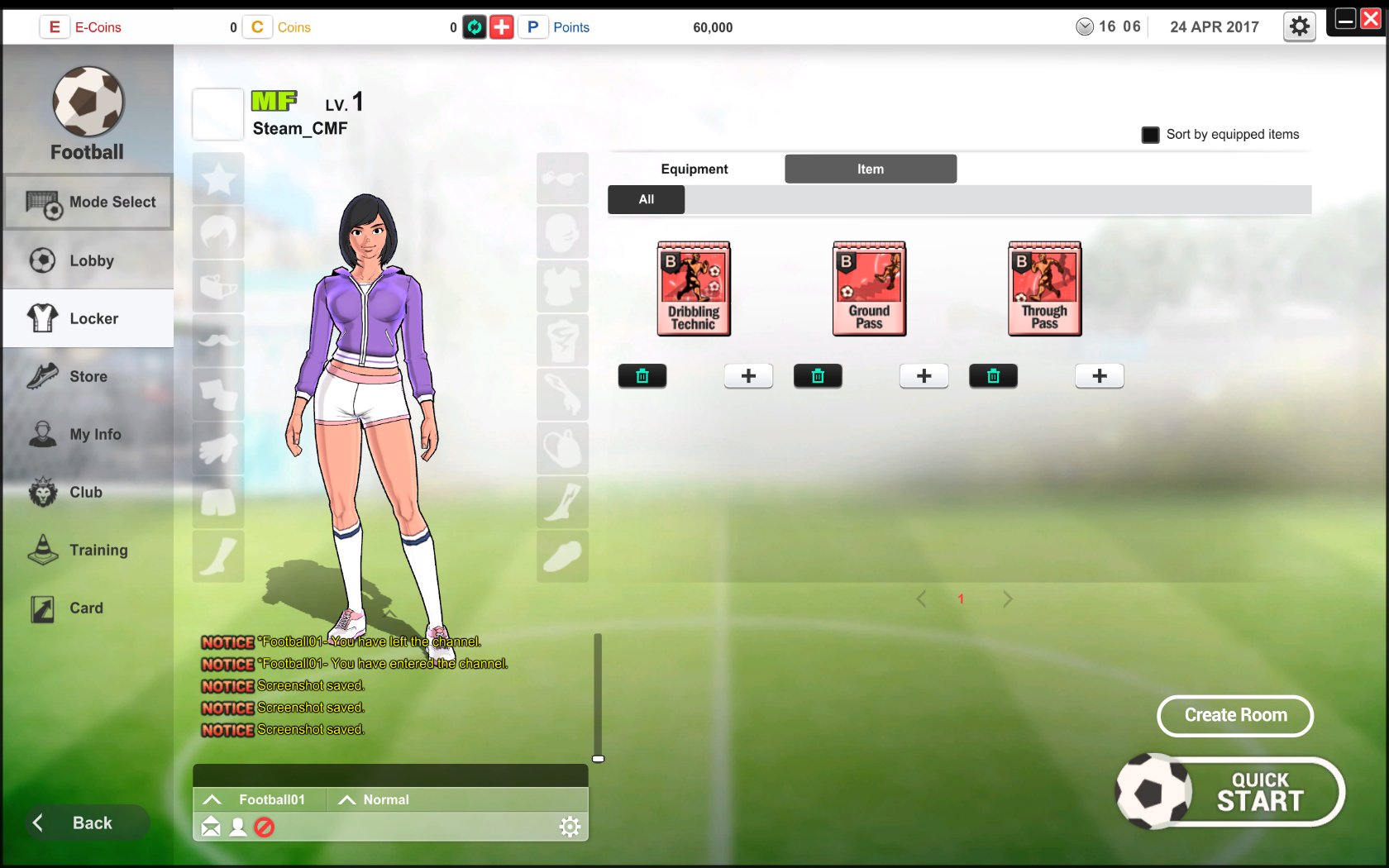 FreeStyleFootball - Card Pack (CMF) screenshot