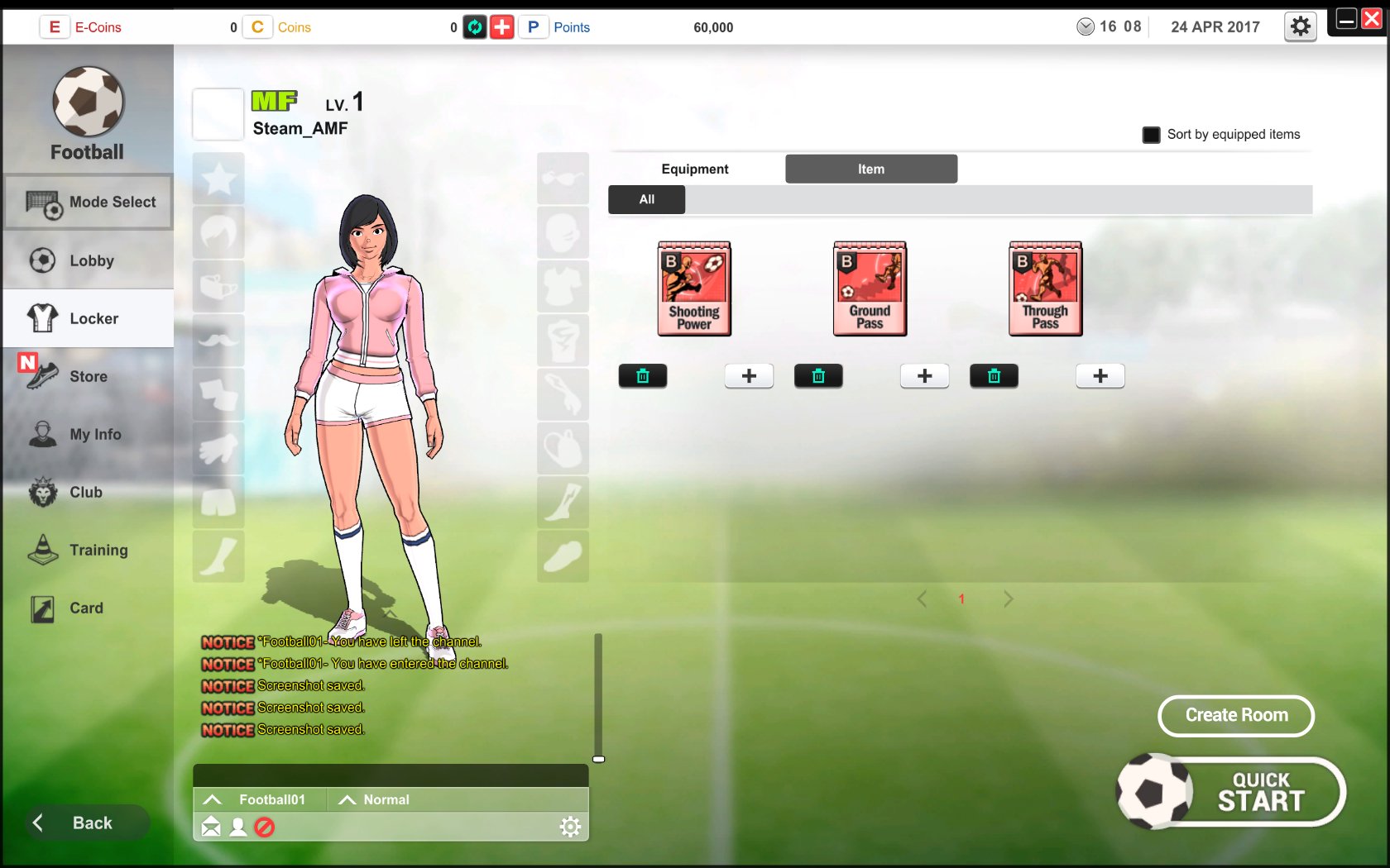 FreeStyleFootball - Card Pack (AMF) screenshot