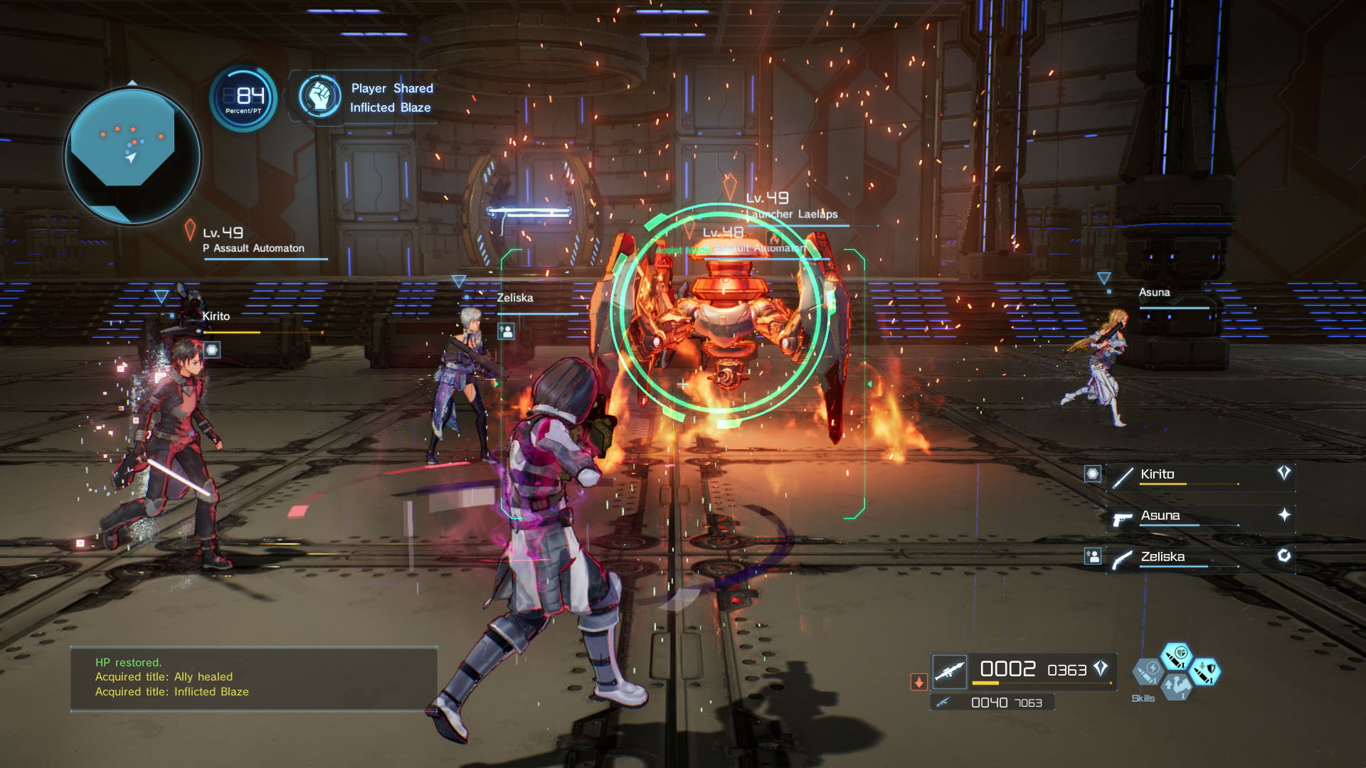 Sword Art Online Fatal Bullet Resimleri 