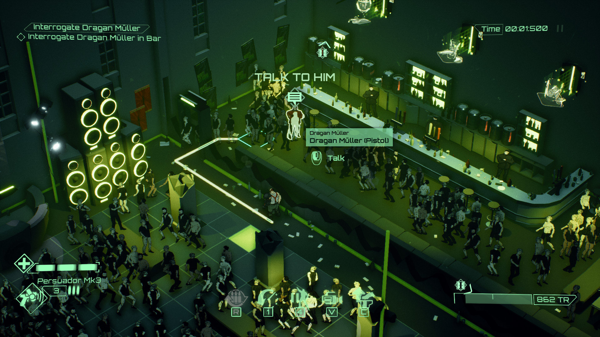 All Walls Must Fall - A Tech-Noir Tactics Game screenshot