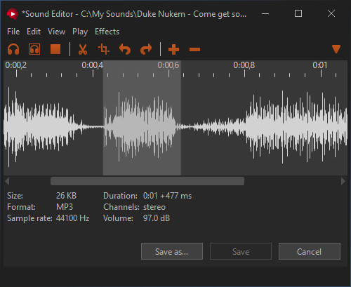Soundpad screenshot