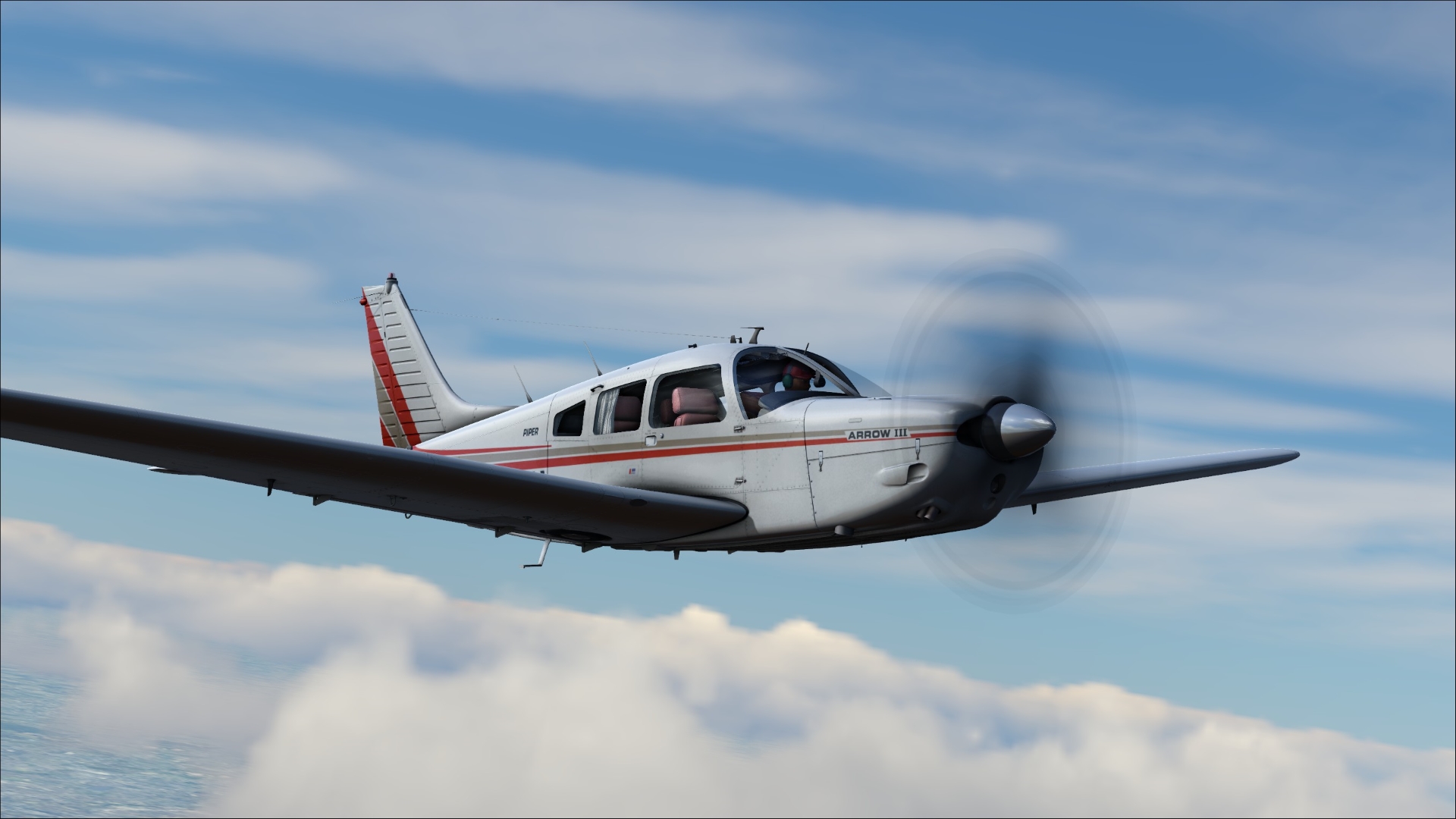 Flight Sim World: Piper PA-28R Arrow III Add-On screenshot