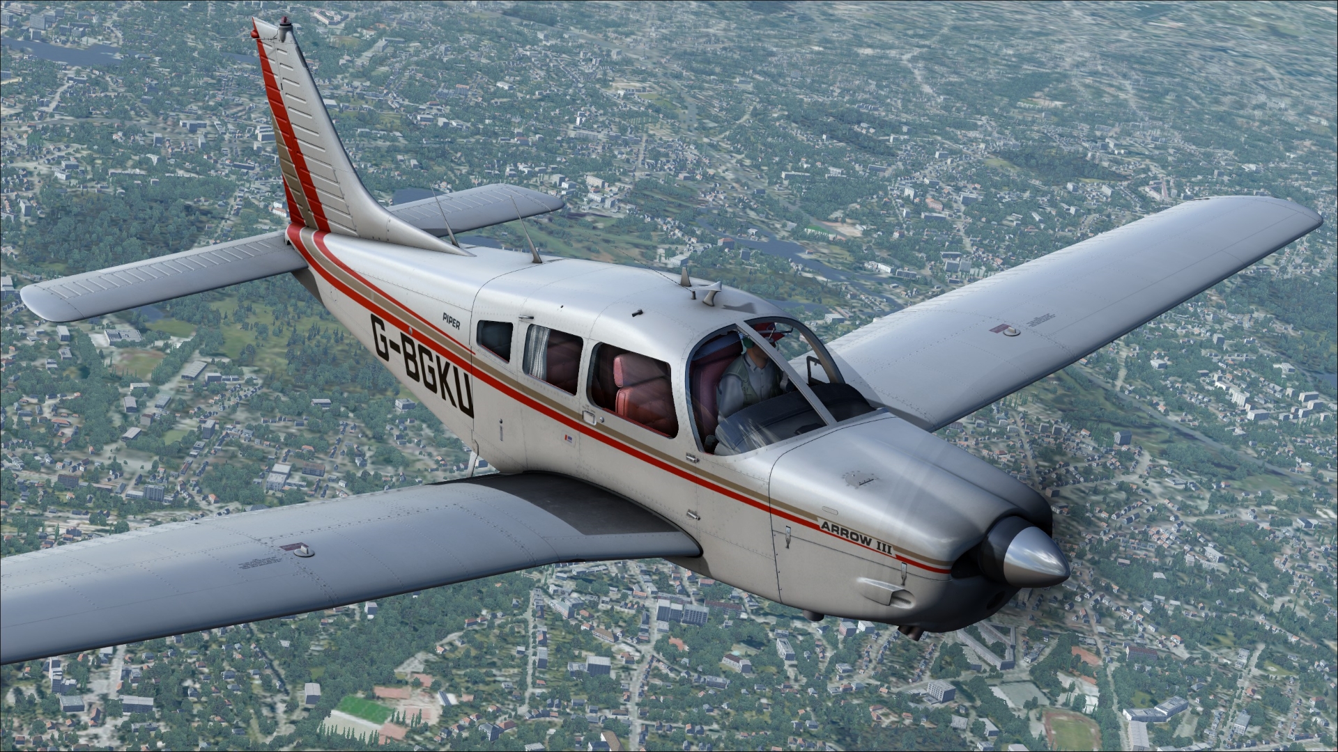 Flight Sim World: Piper PA-28R Arrow III Add-On screenshot