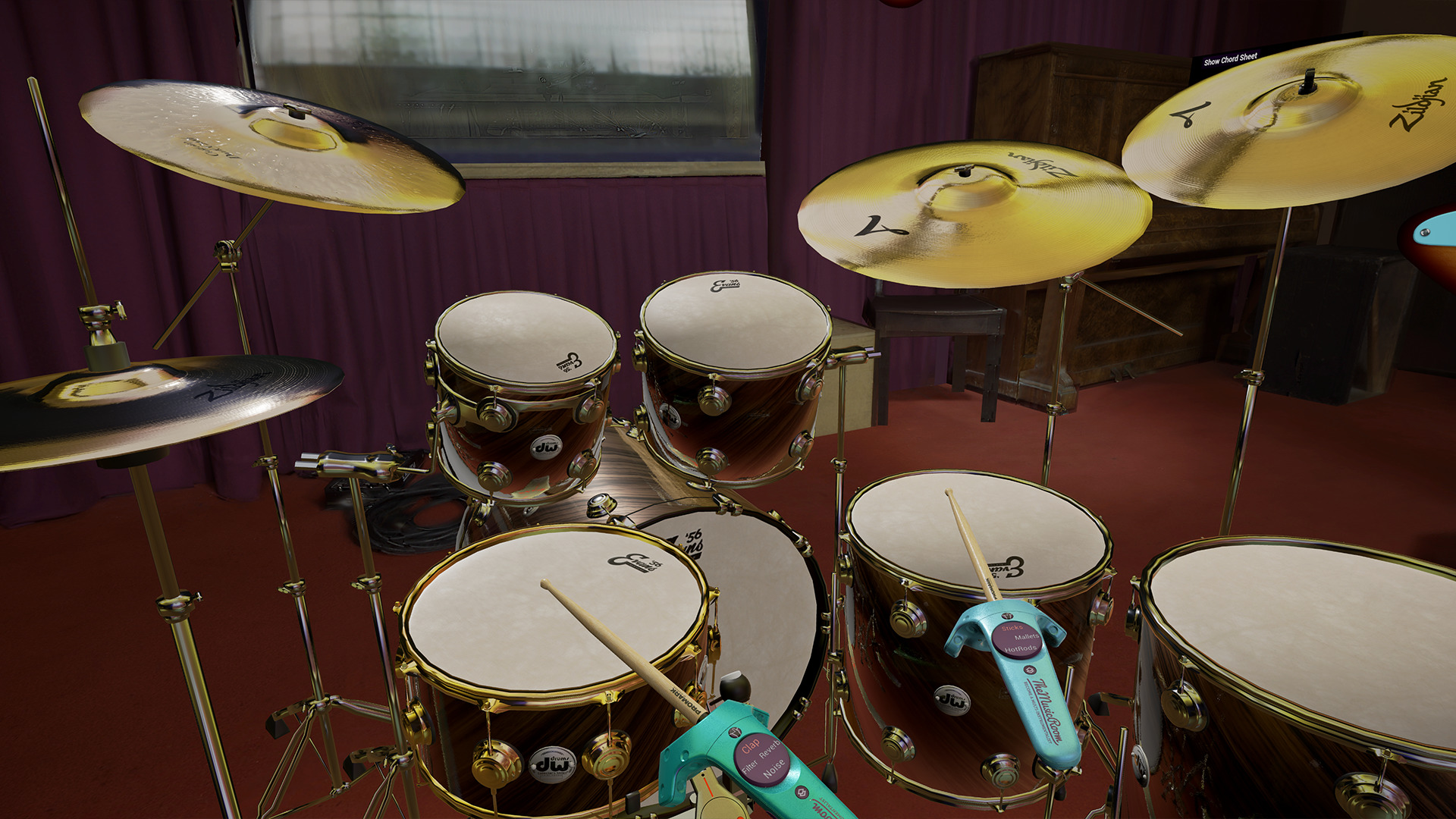 Tombé Drums VR screenshot