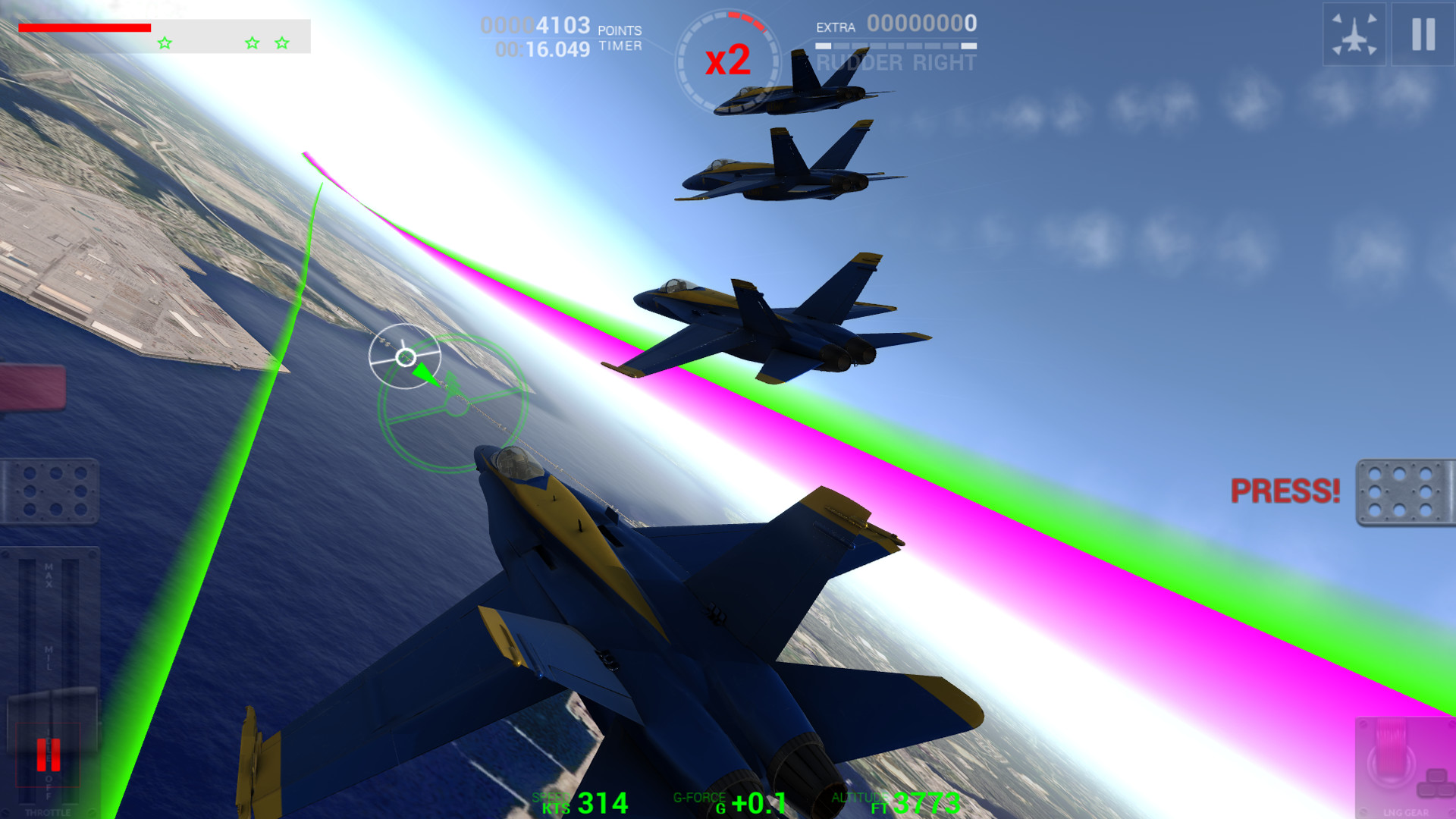 flight simulator x blue angels