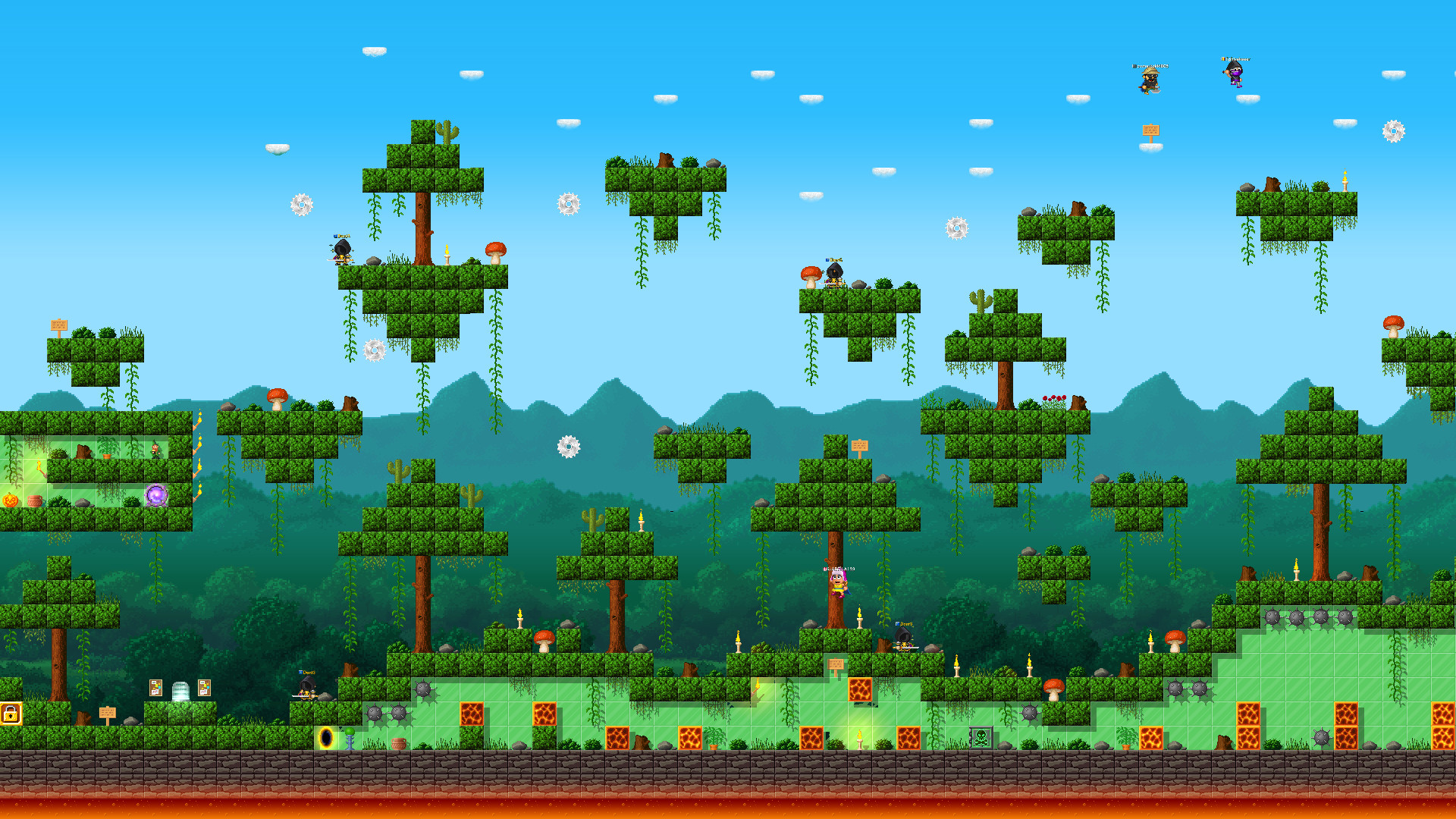 Pixel Worlds: MMO Sandbox screenshot