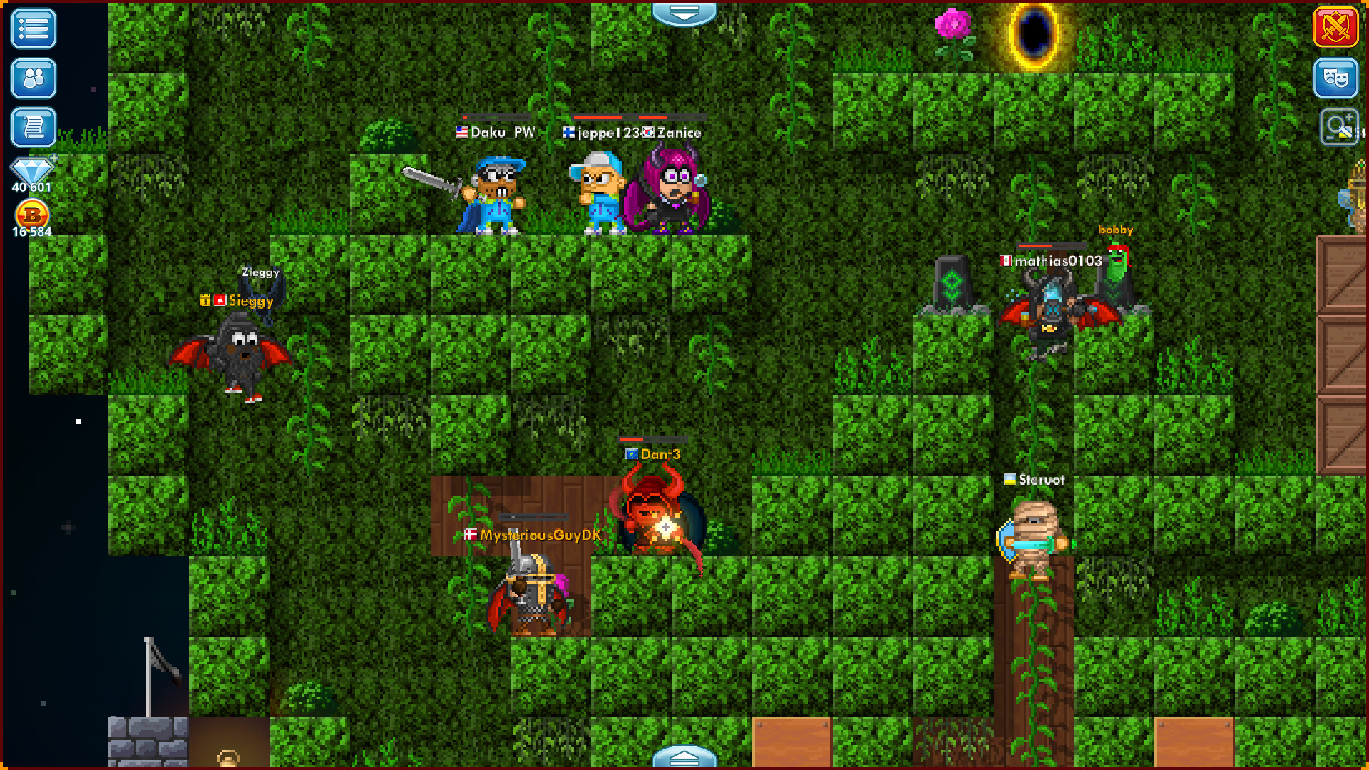 Pixel Worlds: MMO Sandbox screenshot
