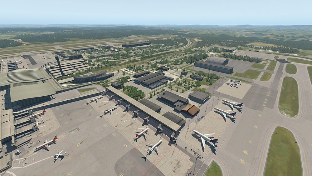 X-Plane 11 - Add-on: Aerosoft - Airport Oslo screenshot