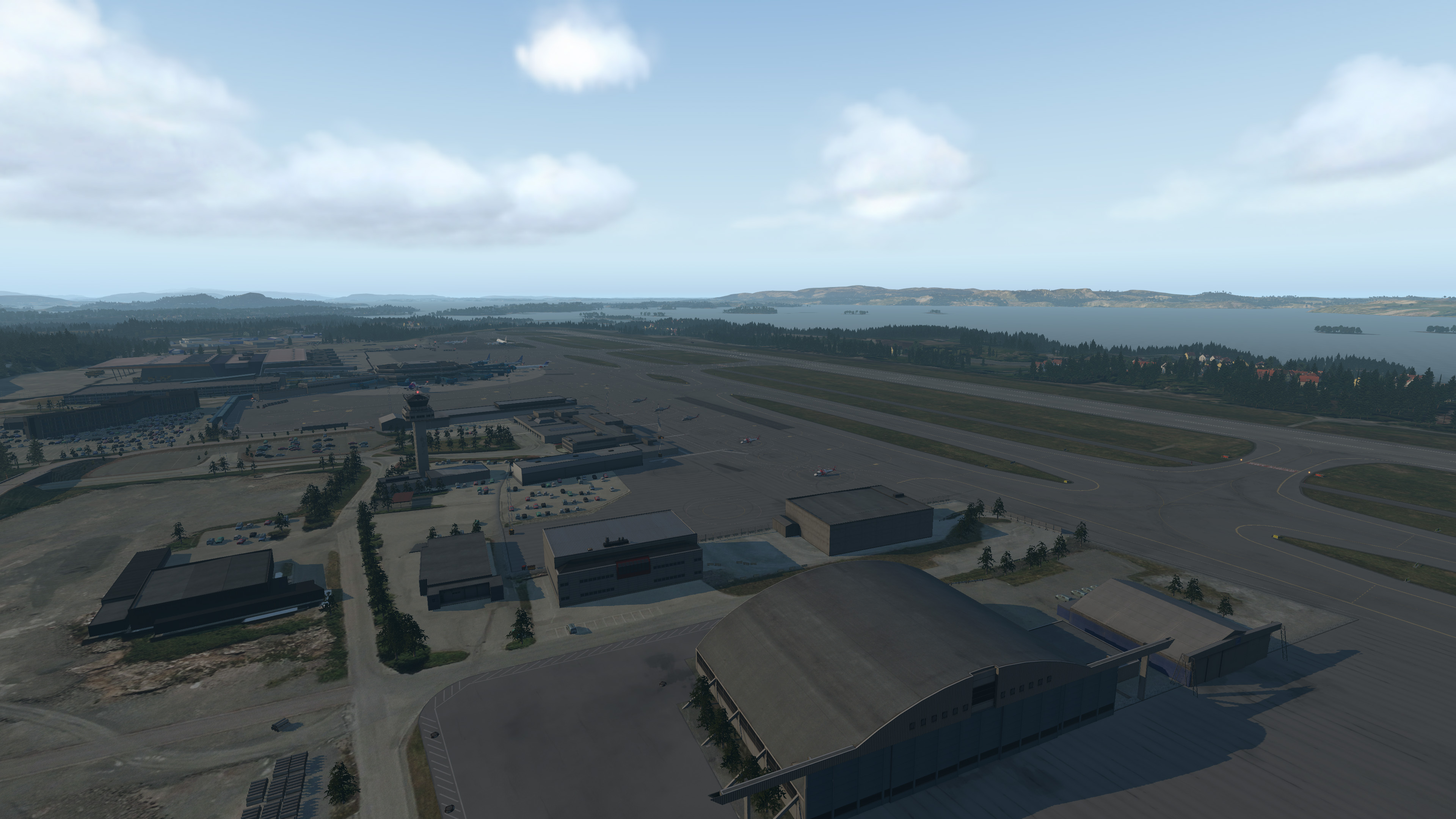 X-Plane 11 - Add-on: Aerosoft - Airport Bergen screenshot