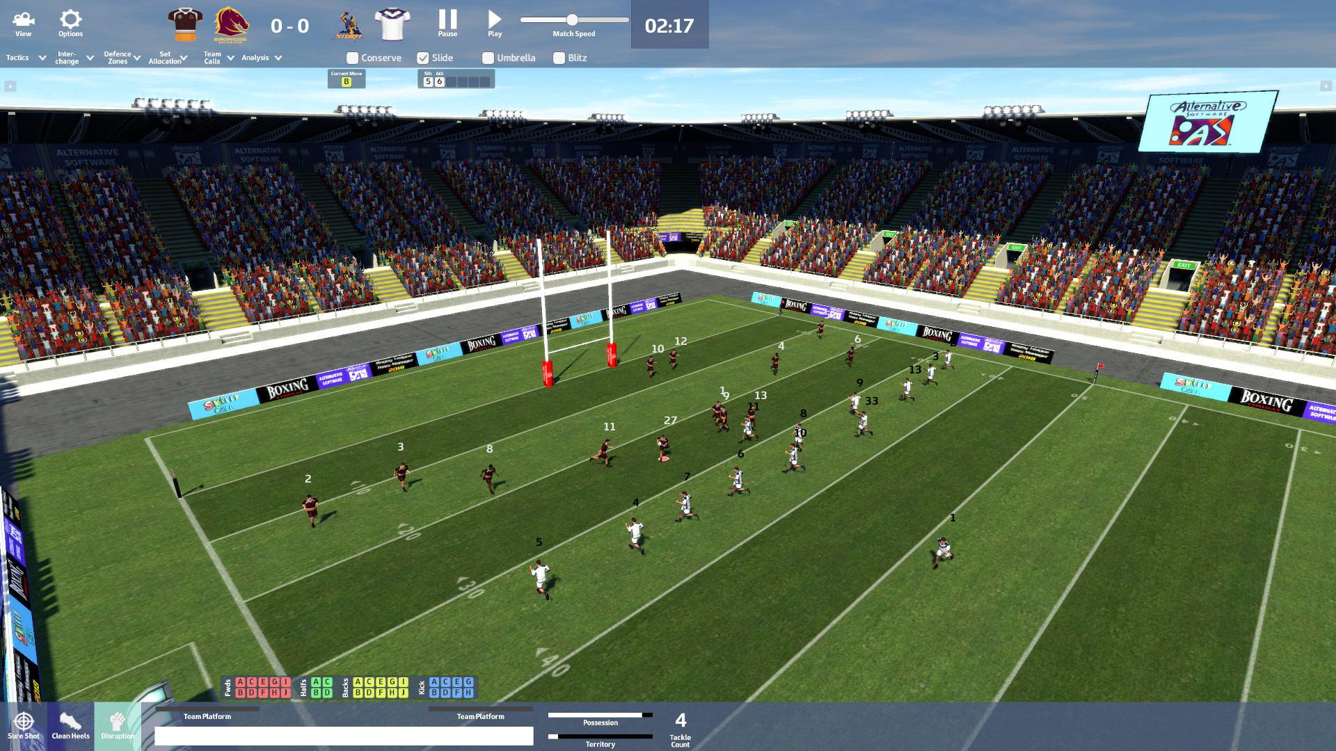 Rugby League Team Manager 2018 screenshot