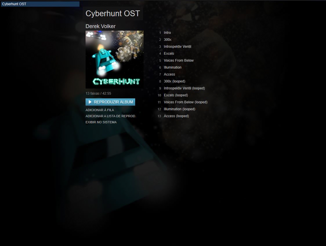 Cyberhunt: Original Soundtrack screenshot