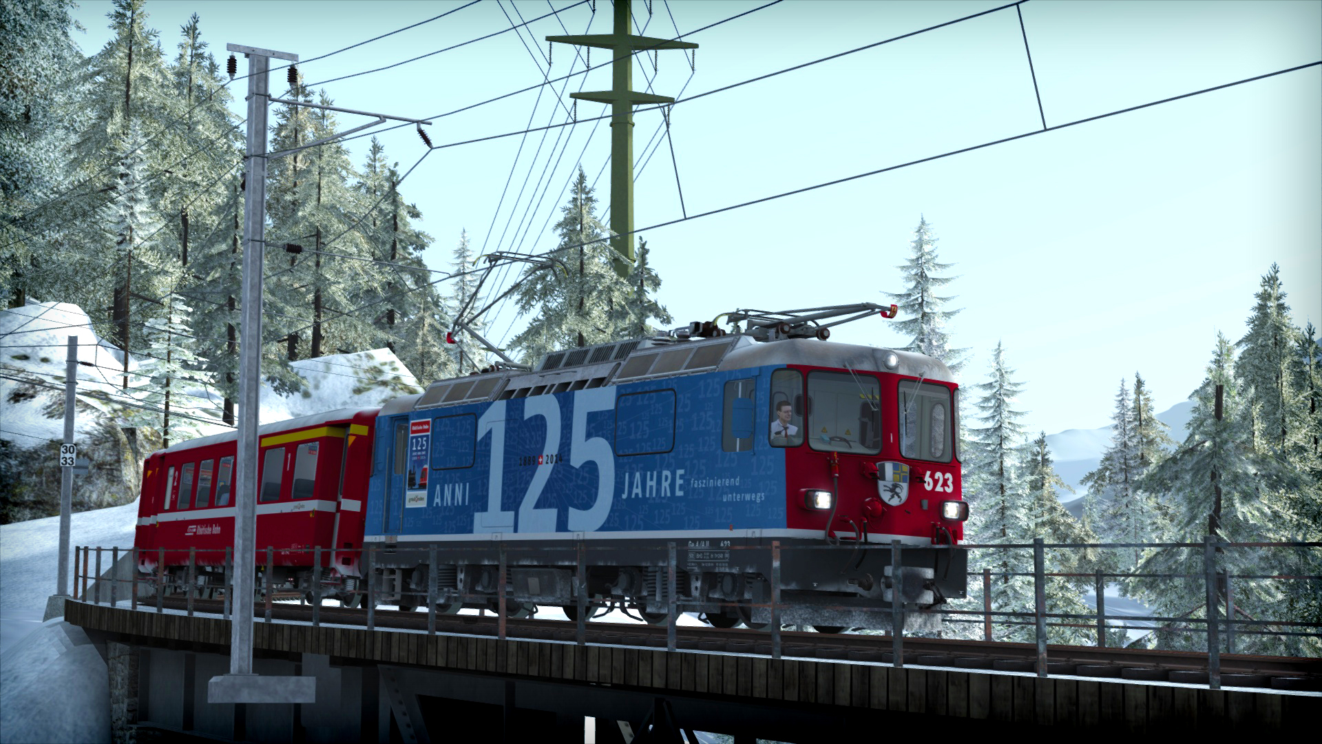 Train Simulator: RhB Enhancement Pack 02 Add-On screenshot