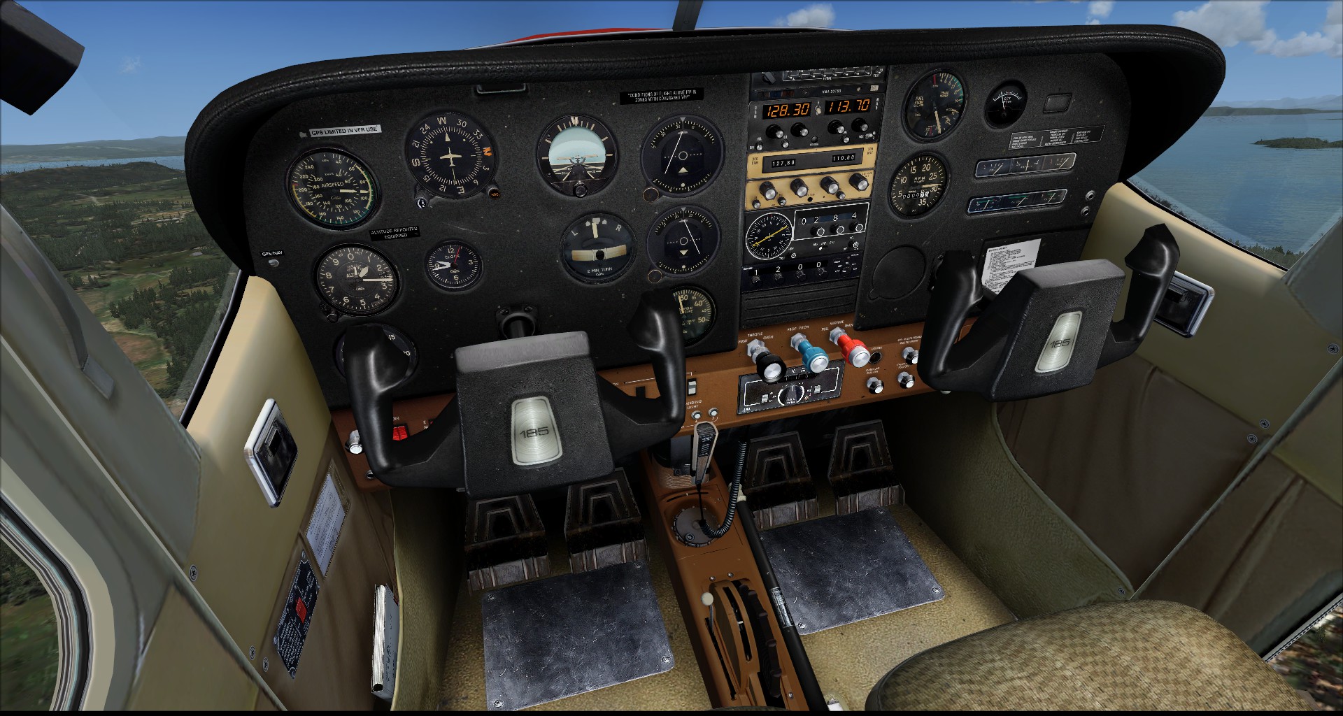 FSX: Steam Edition - Cessna C185F Skywagon Add-On screenshot