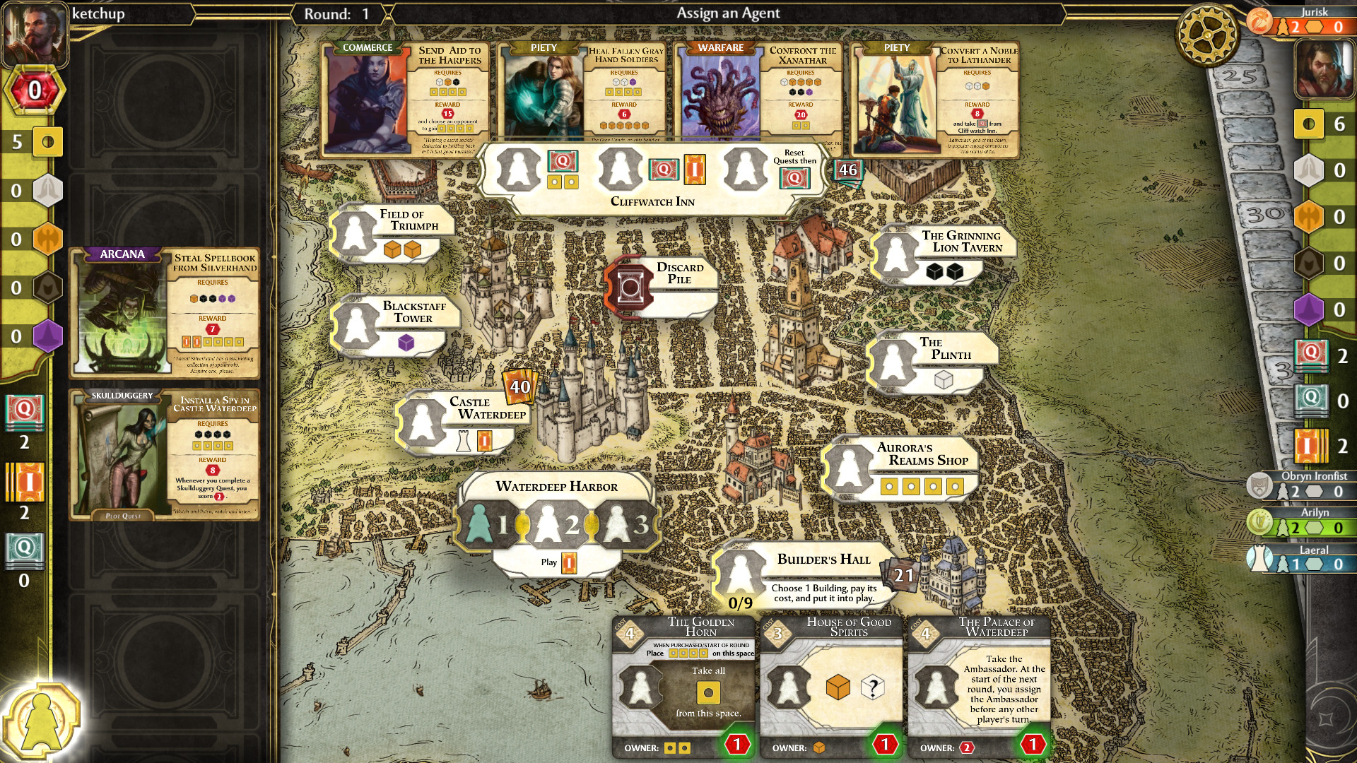 D&D Lords of Waterdeep screenshot