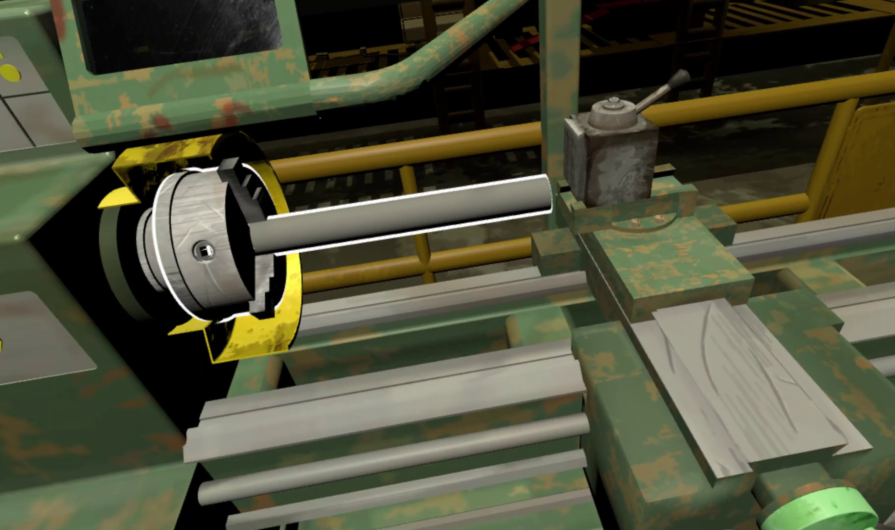 Lathe Safety Simulator screenshot