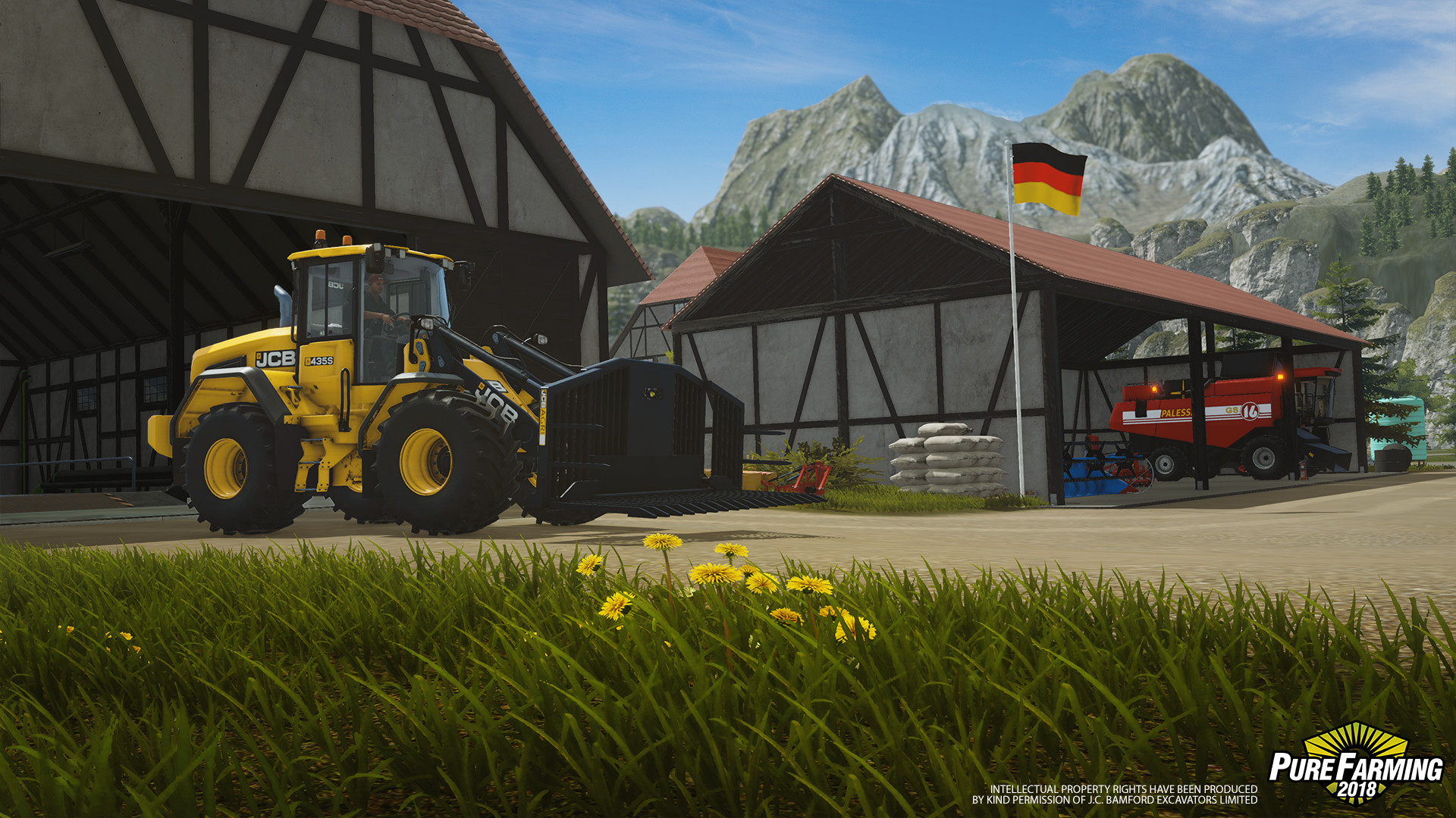 Pure Farming 2018 - Germany Map screenshot