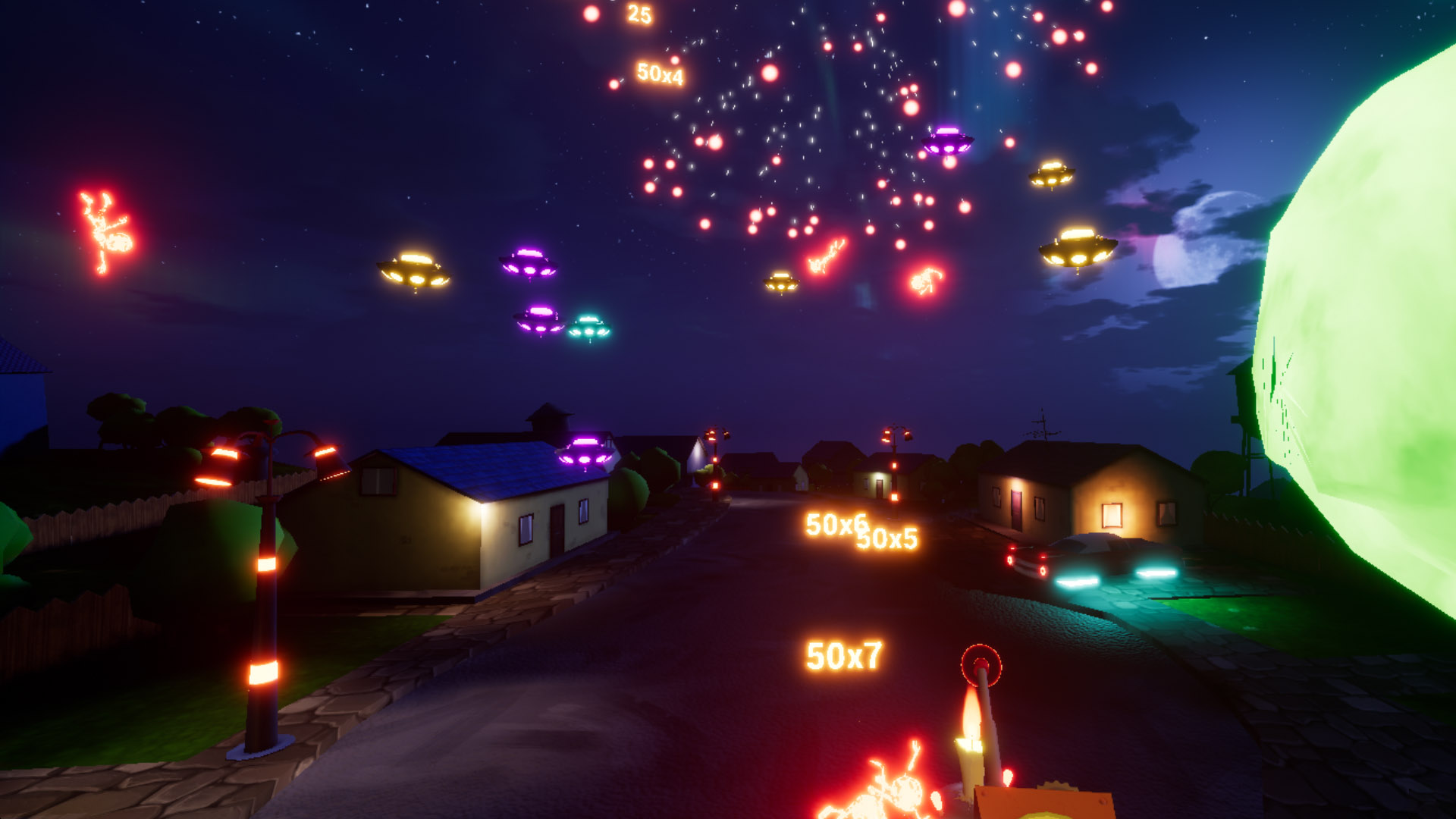 Aliens In The Yard screenshot