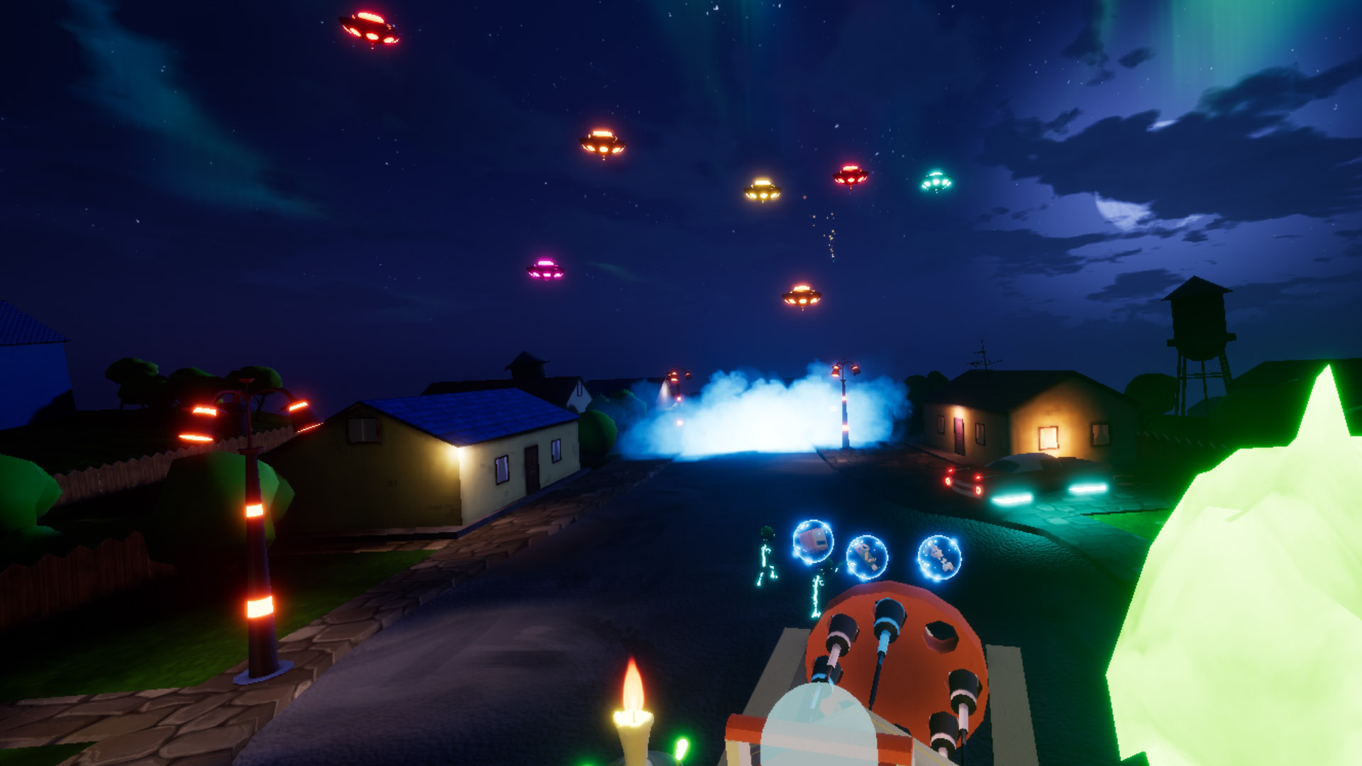 Aliens In The Yard screenshot