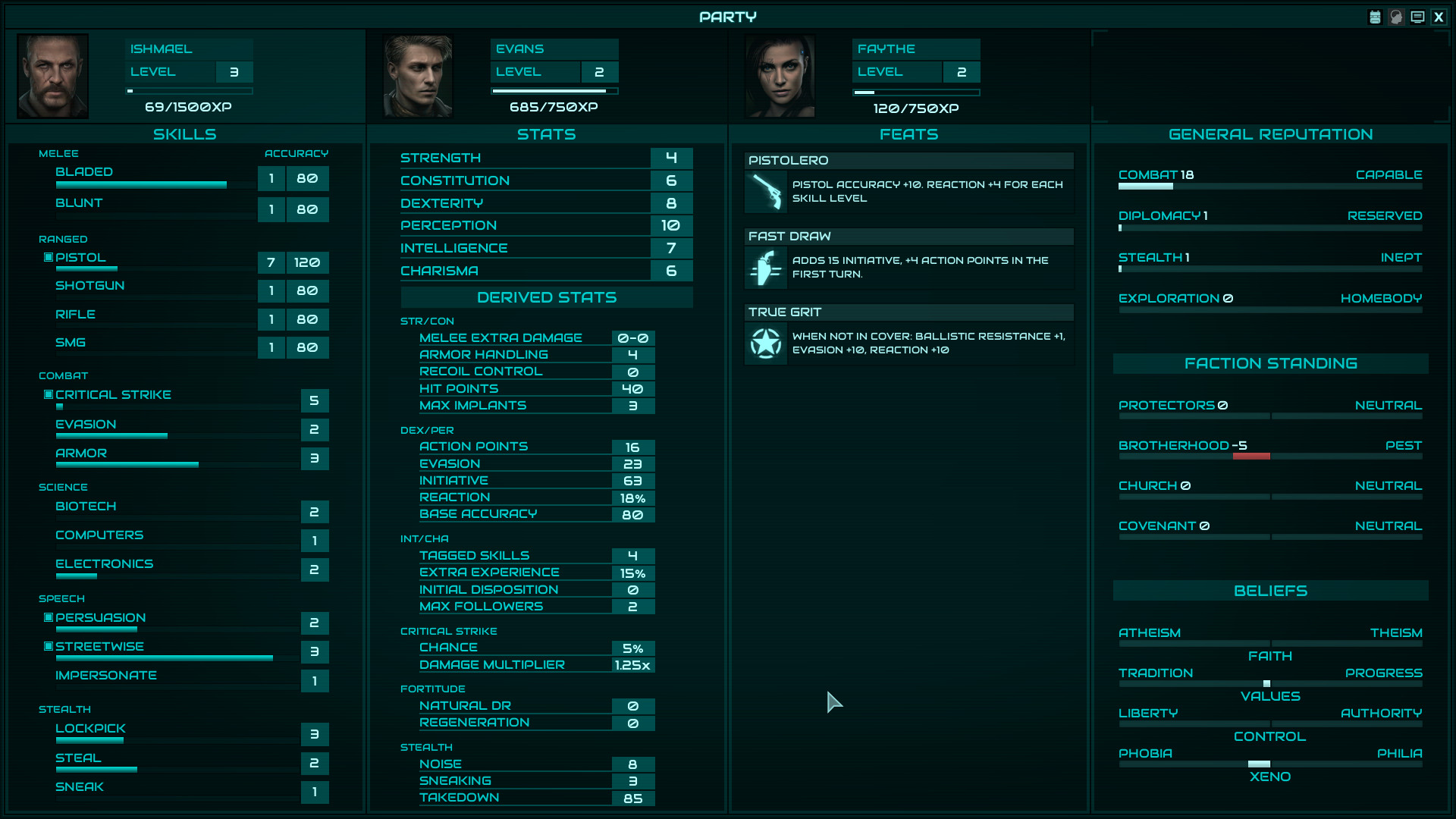 Colony Ship: A Post-Earth Role Playing Game screenshot