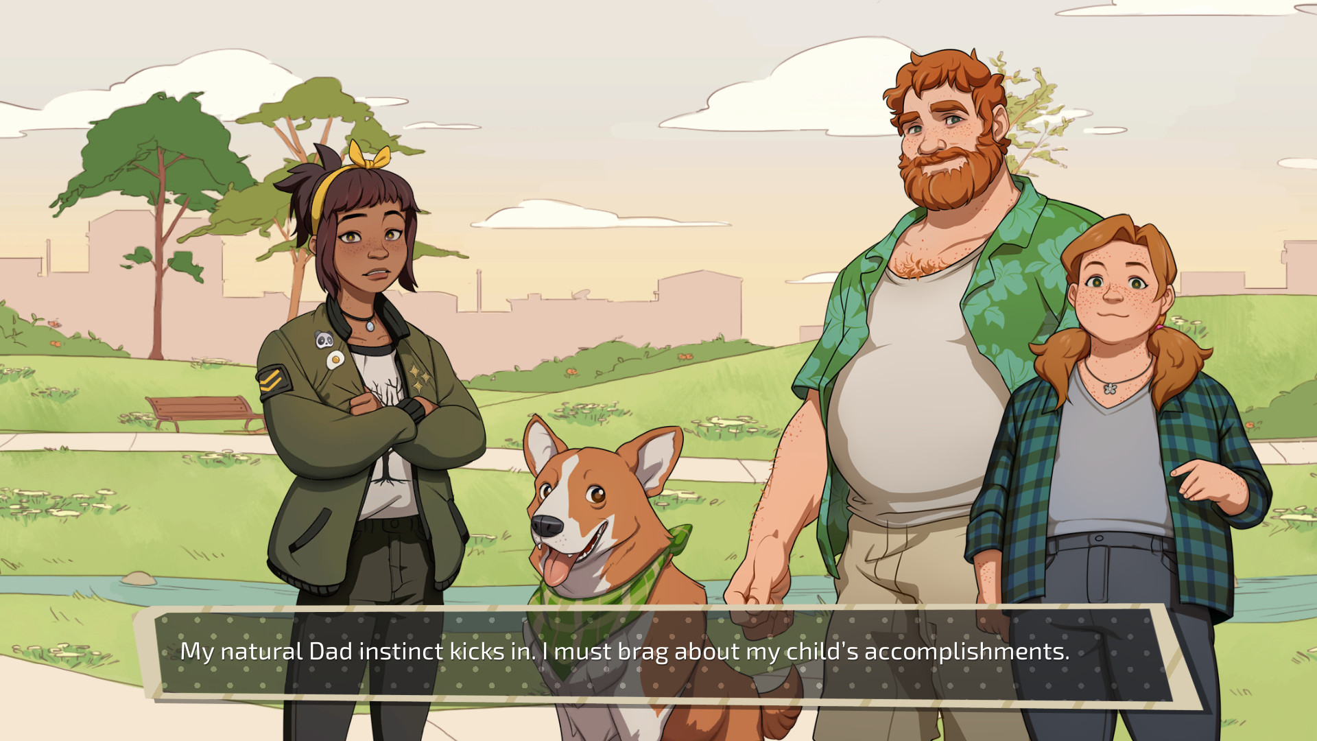 Dream Daddy: A Dad Dating Simulator screenshot