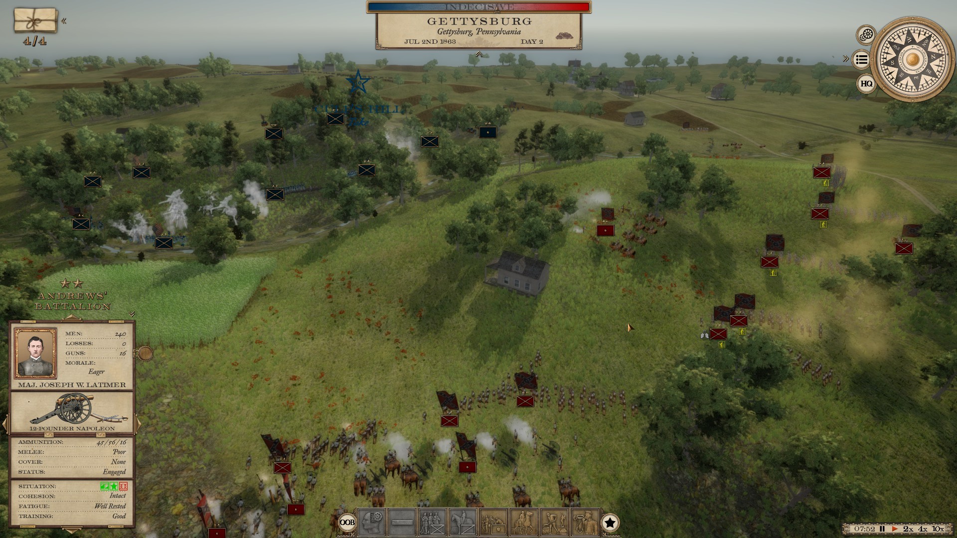 Grand Tactician: The Civil War (1861-1865) screenshot