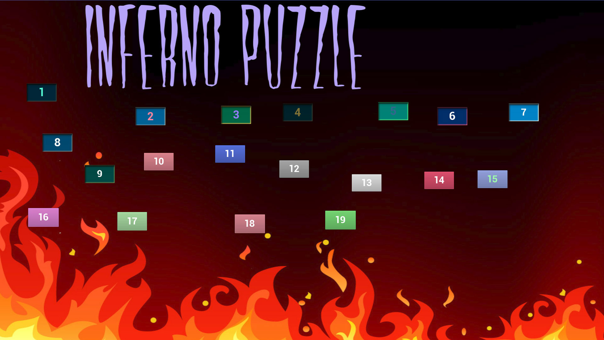 Inferno Puzzle screenshot