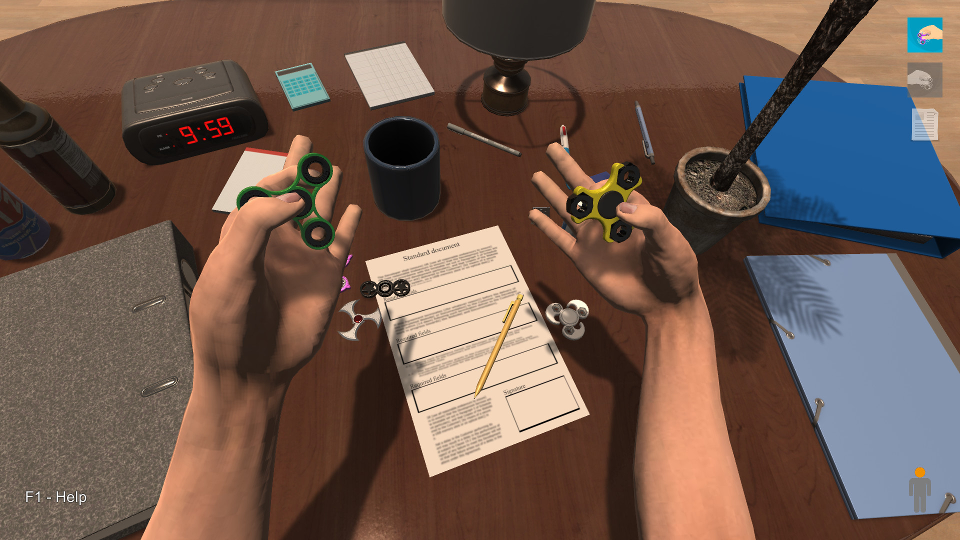 Hand Simulator screenshot