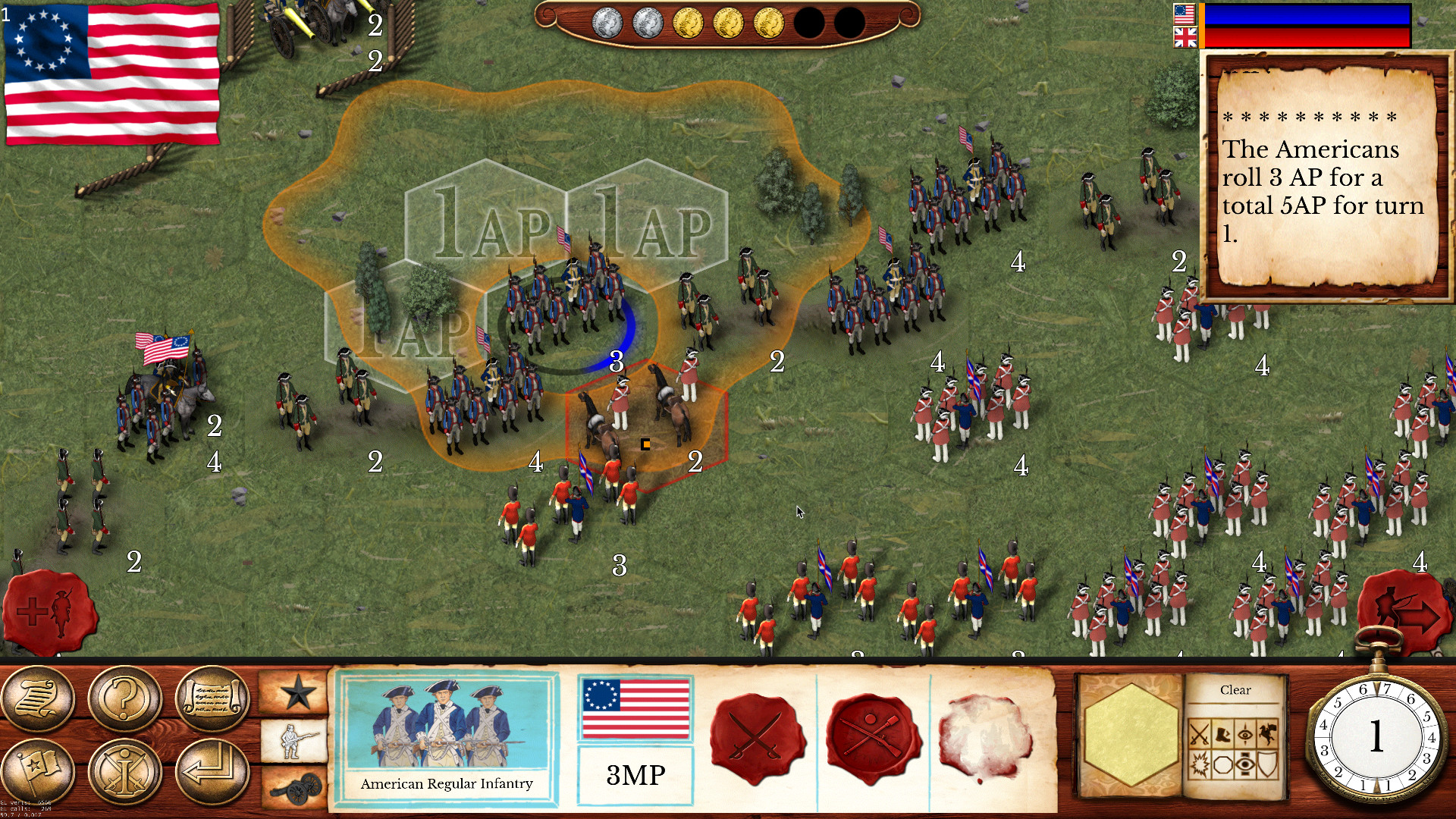 Hold the Line: The American Revolution screenshot