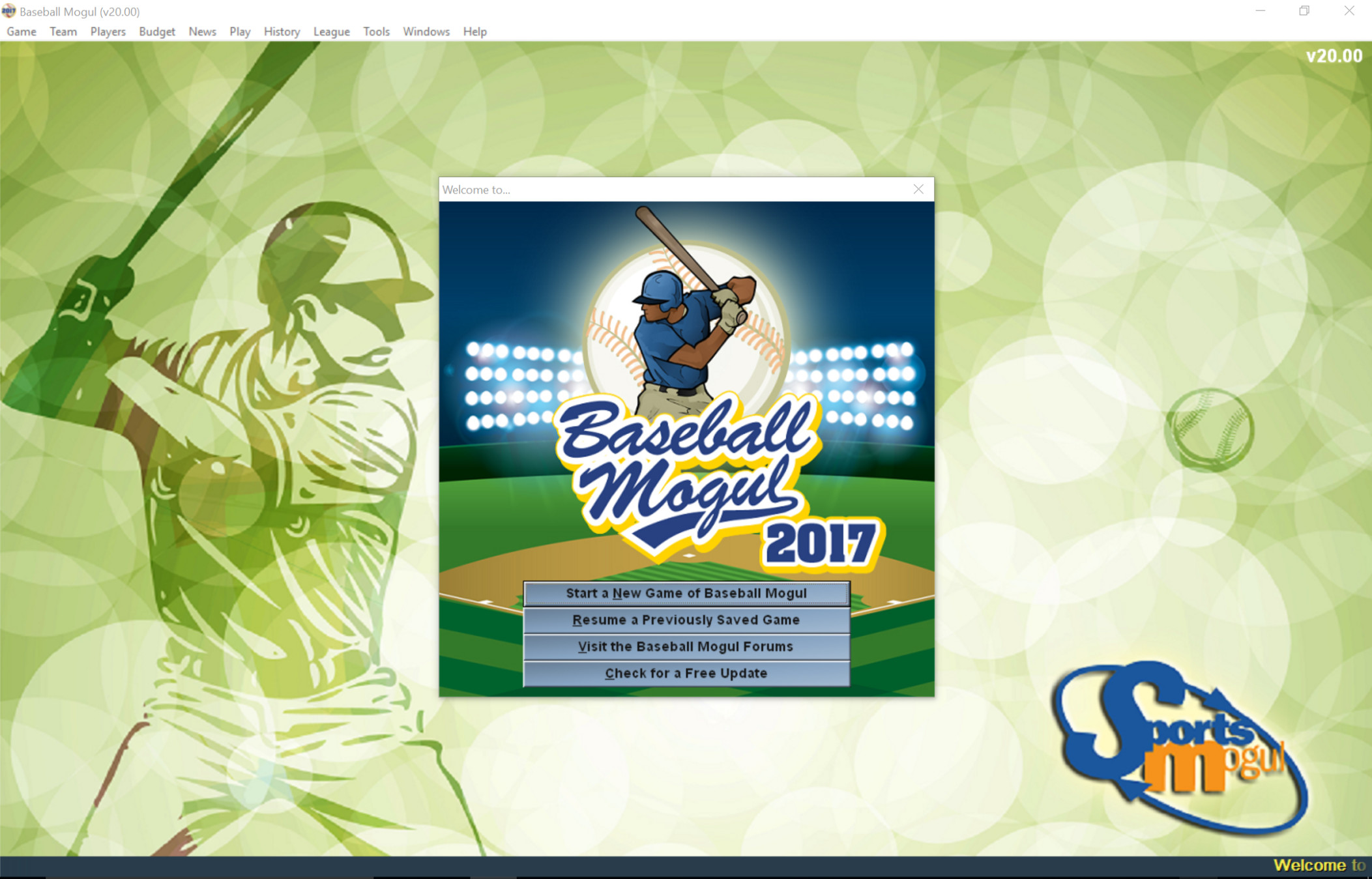 Baseball Mogul 2017 screenshot
