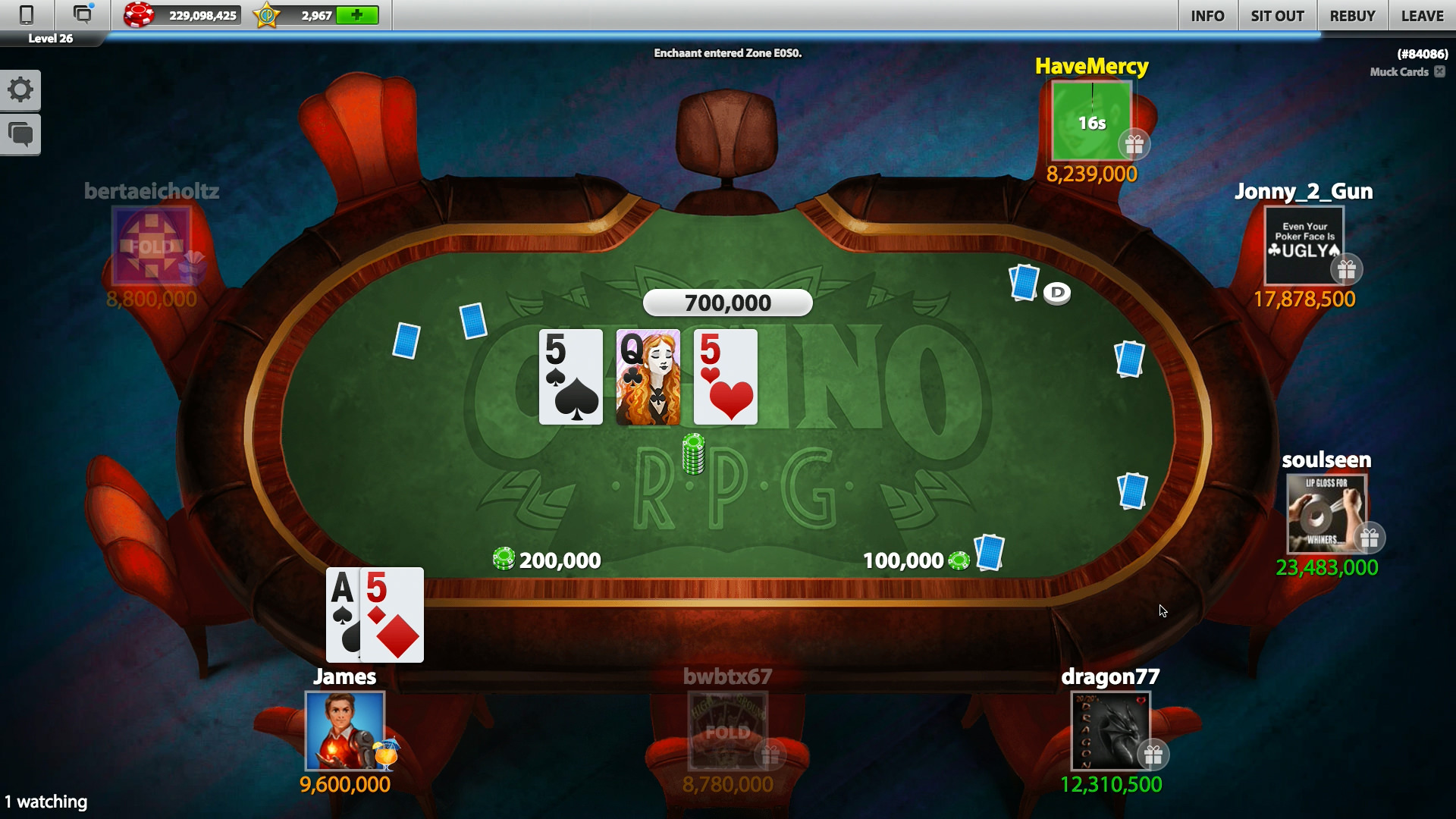 CasinoRPG screenshot