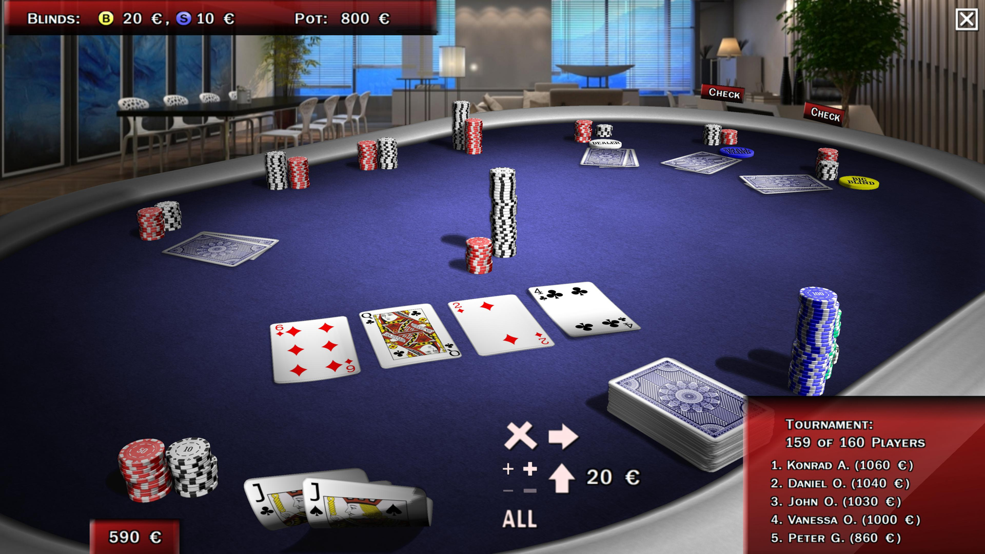 Trendpoker 3D: Texas Hold'em Poker screenshot